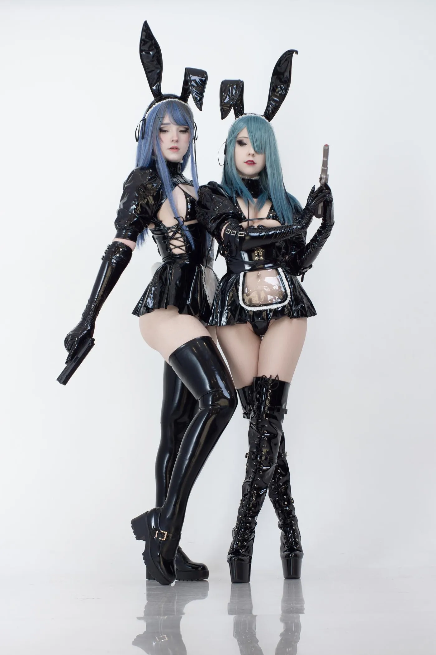 Candy Ball – NO.11 Latex Bunny Twins [57P]插图1