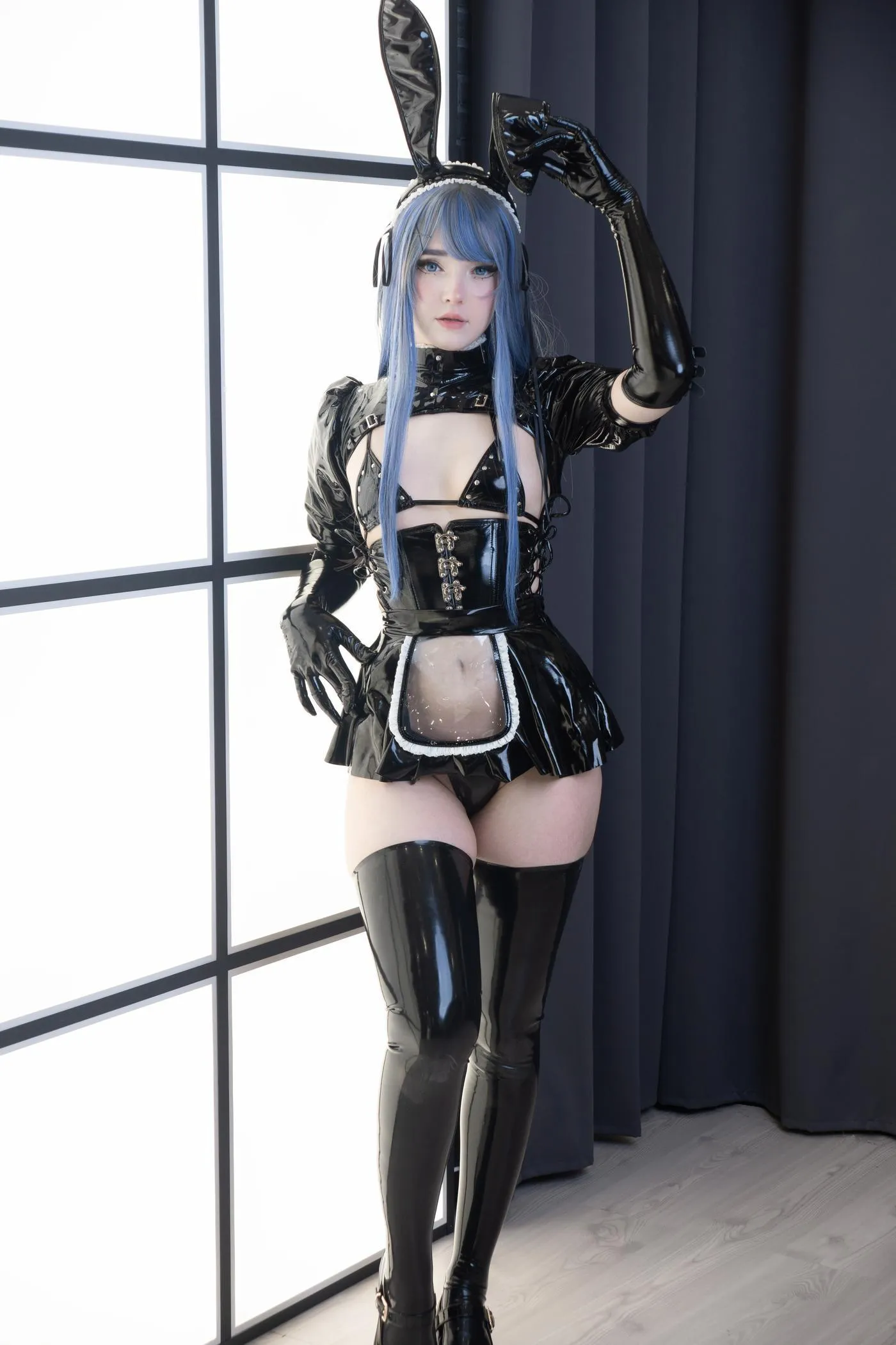 Candy Ball – NO.11 Latex Bunny Twins [57P]插图