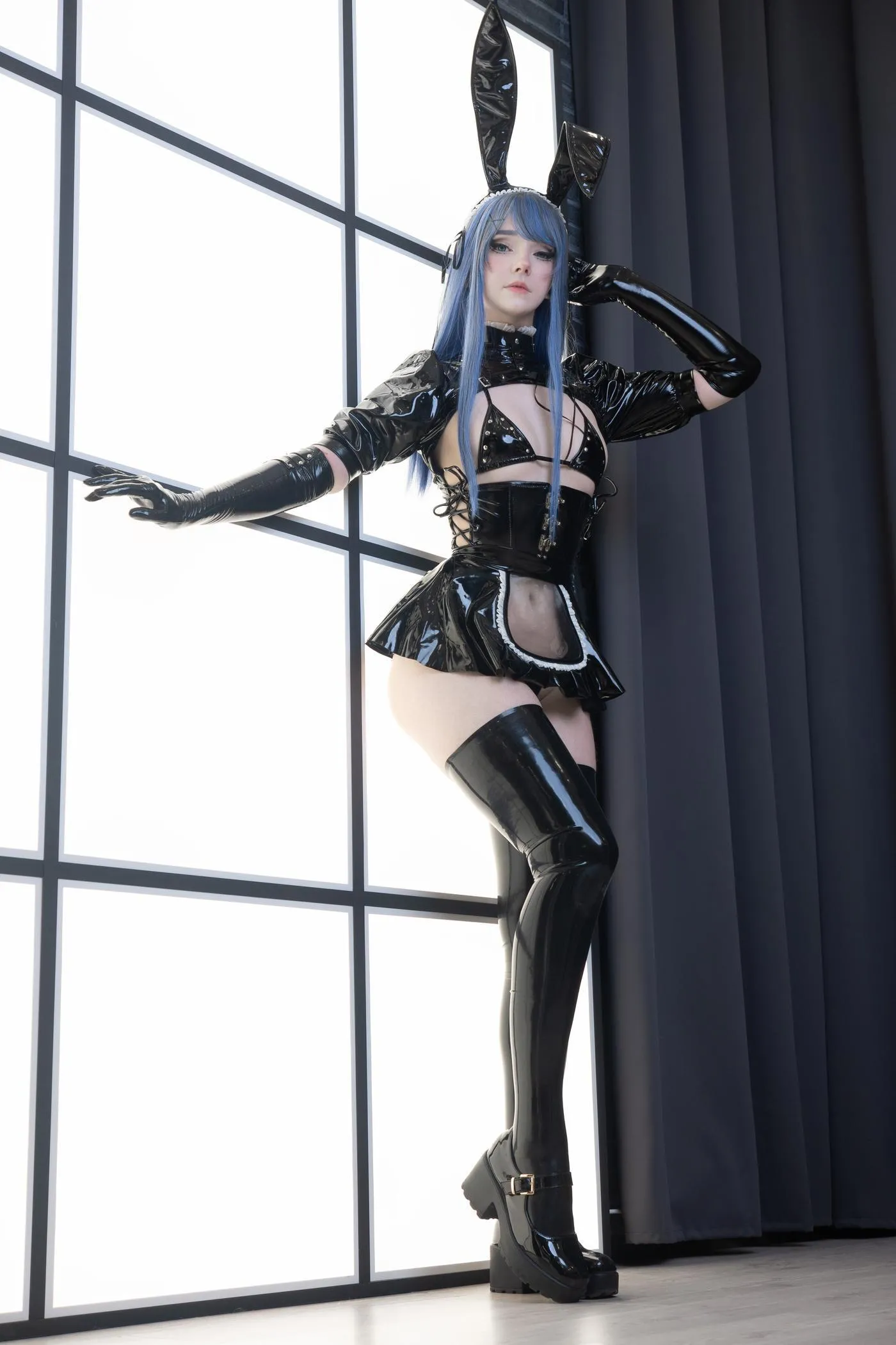 Candy Ball – NO.11 Latex Bunny Twins [57P]插图3