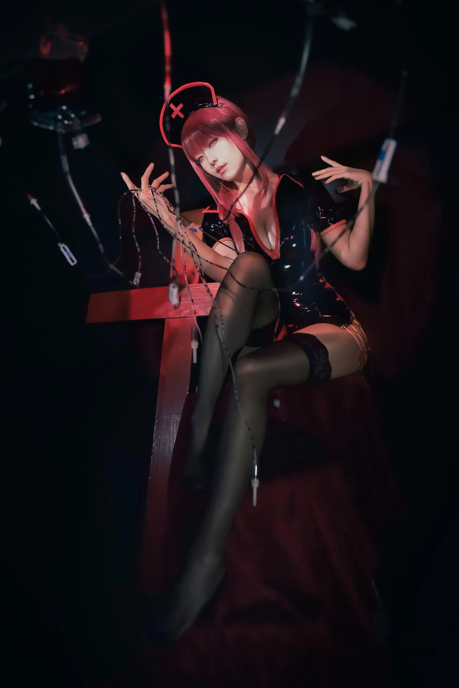 ElyEE子 – NO.100 Makima-Makima Black Nurse [28P]插图9