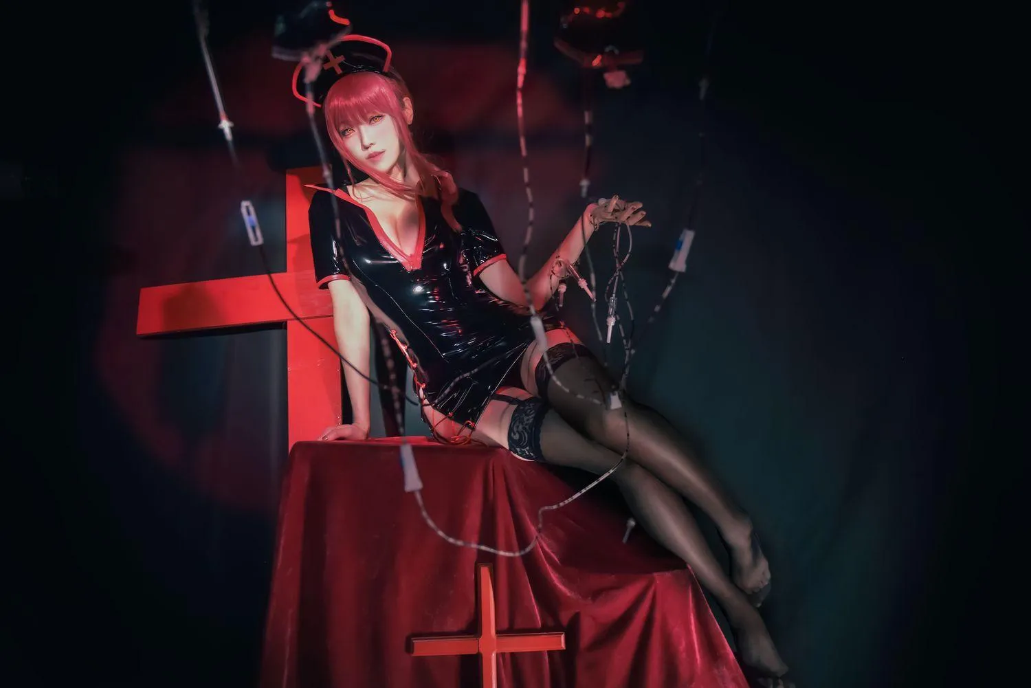 ElyEE子 – NO.100 Makima-Makima Black Nurse [28P]插图8
