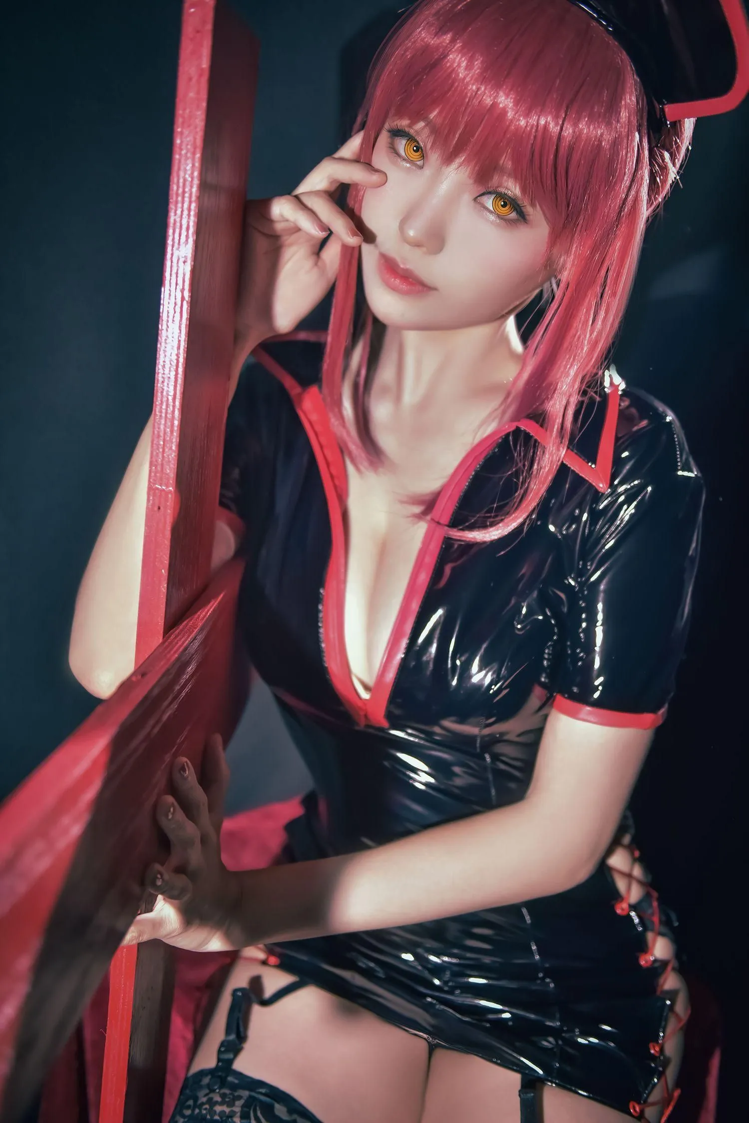 ElyEE子 – NO.100 Makima-Makima Black Nurse [28P]插图9