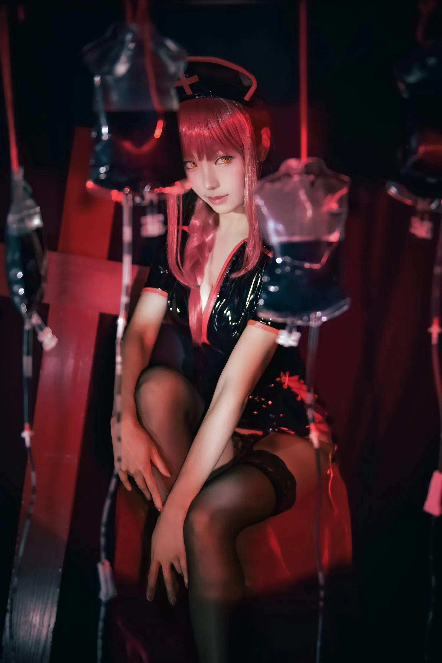 ElyEE子 – NO.100 Makima-Makima Black Nurse [28P]插图2