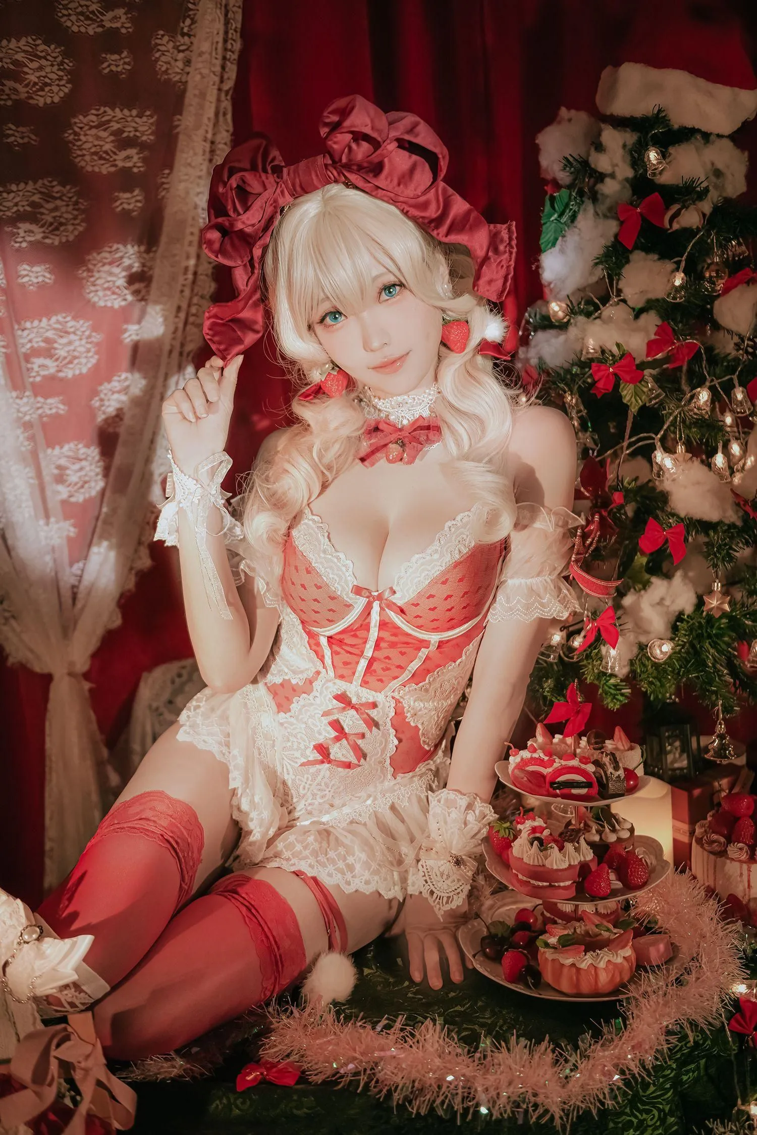 ElyEE子 – NO.103 草莓蛋糕少女 [33P]插图9