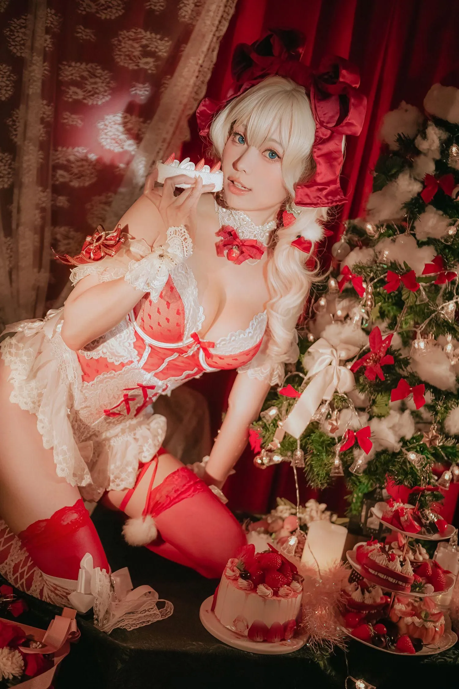 ElyEE子 – NO.103 草莓蛋糕少女 [33P]插图3