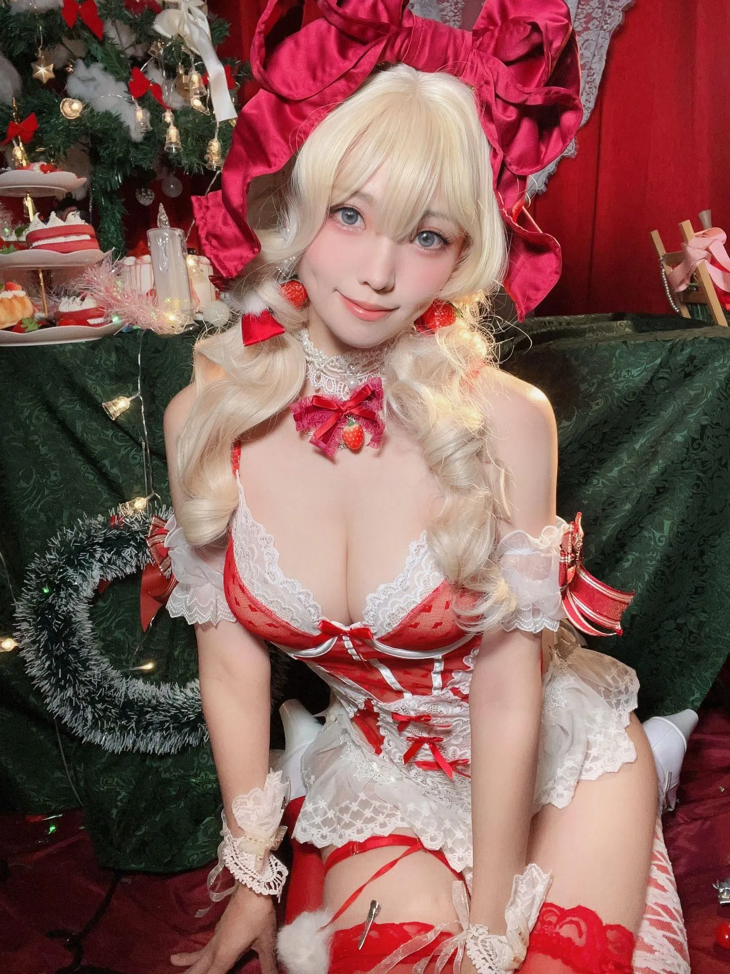 ElyEE子 – NO.103 草莓蛋糕少女 [33P]插图7