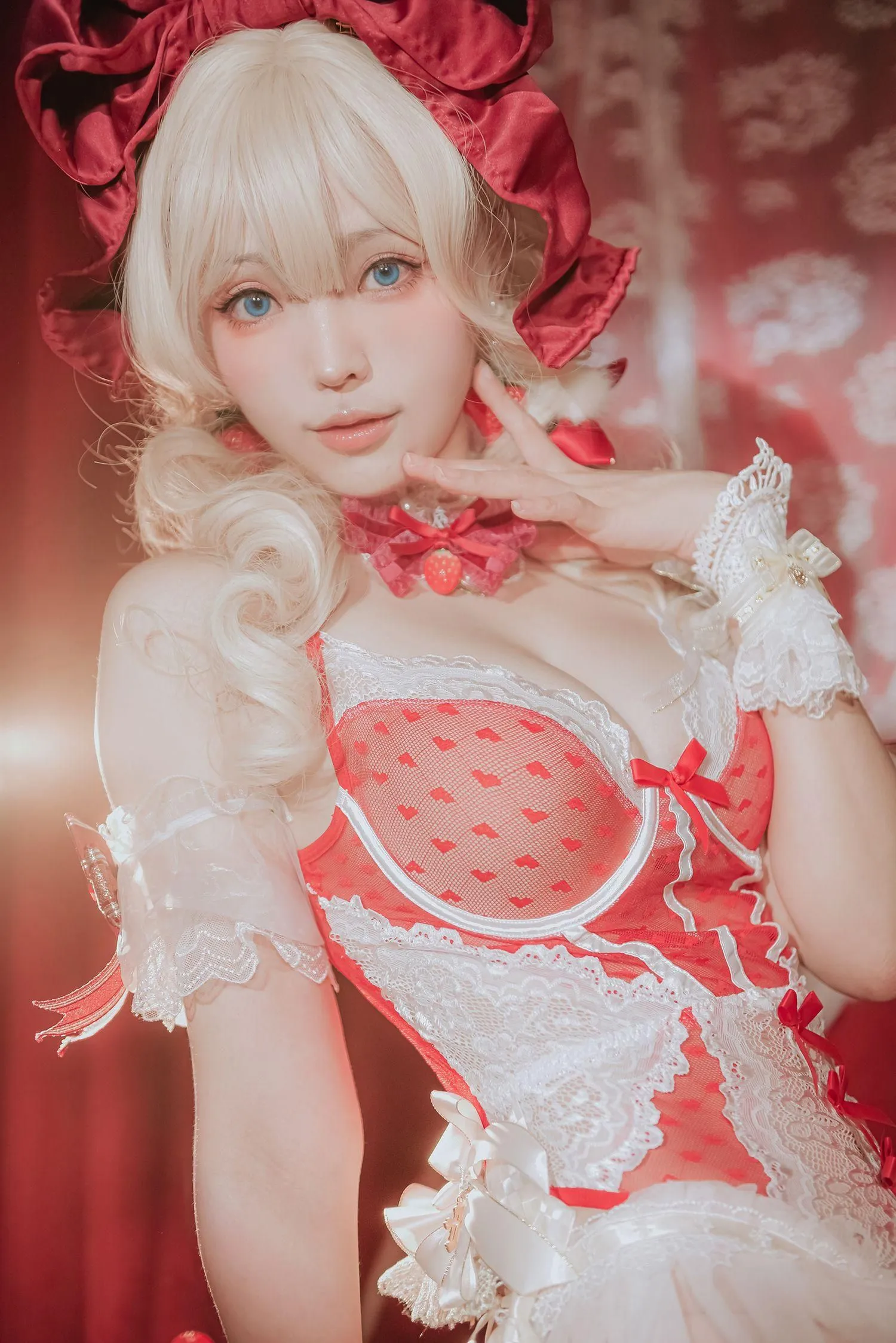ElyEE子 – NO.103 草莓蛋糕少女 [33P]插图2