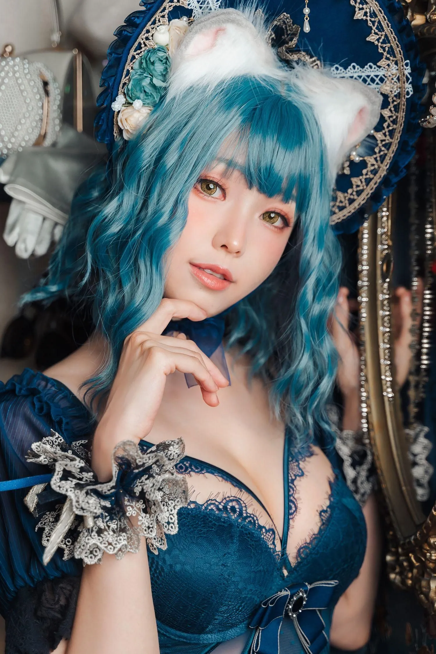 ElyEE子 – NO.94 Scottish Fold Cat Doll 摺耳貓少女人形 [60P]插图1