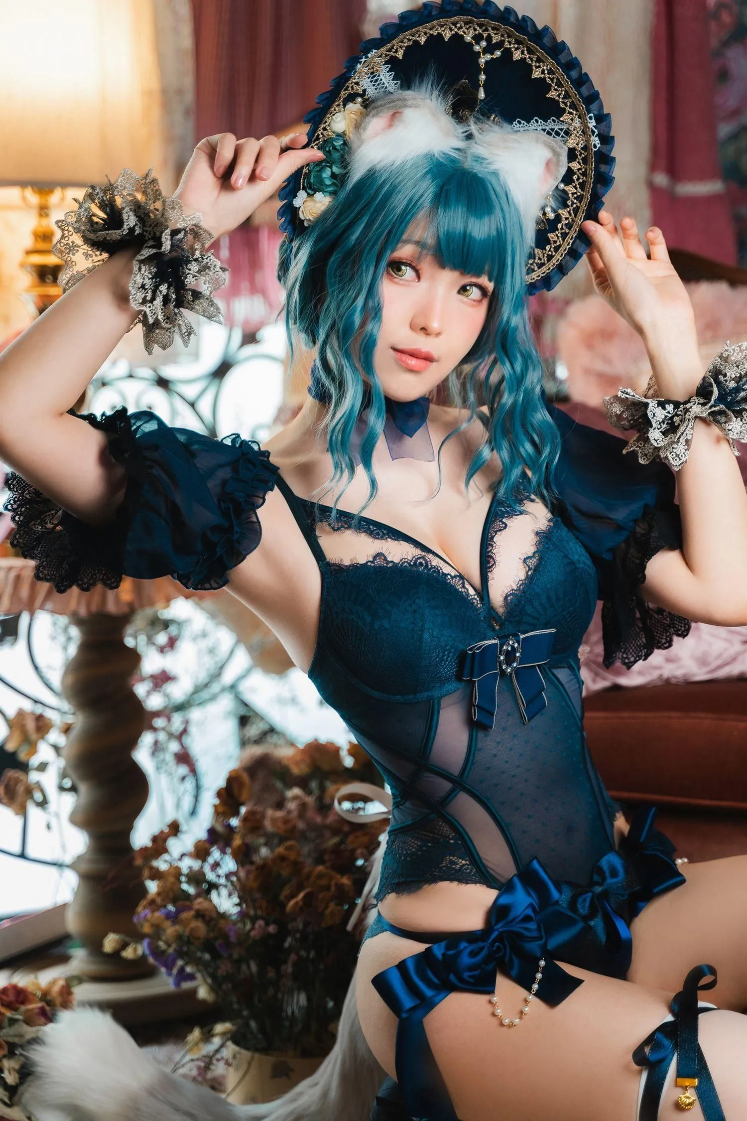 ElyEE子 – NO.94 Scottish Fold Cat Doll 摺耳貓少女人形 [60P]插图1