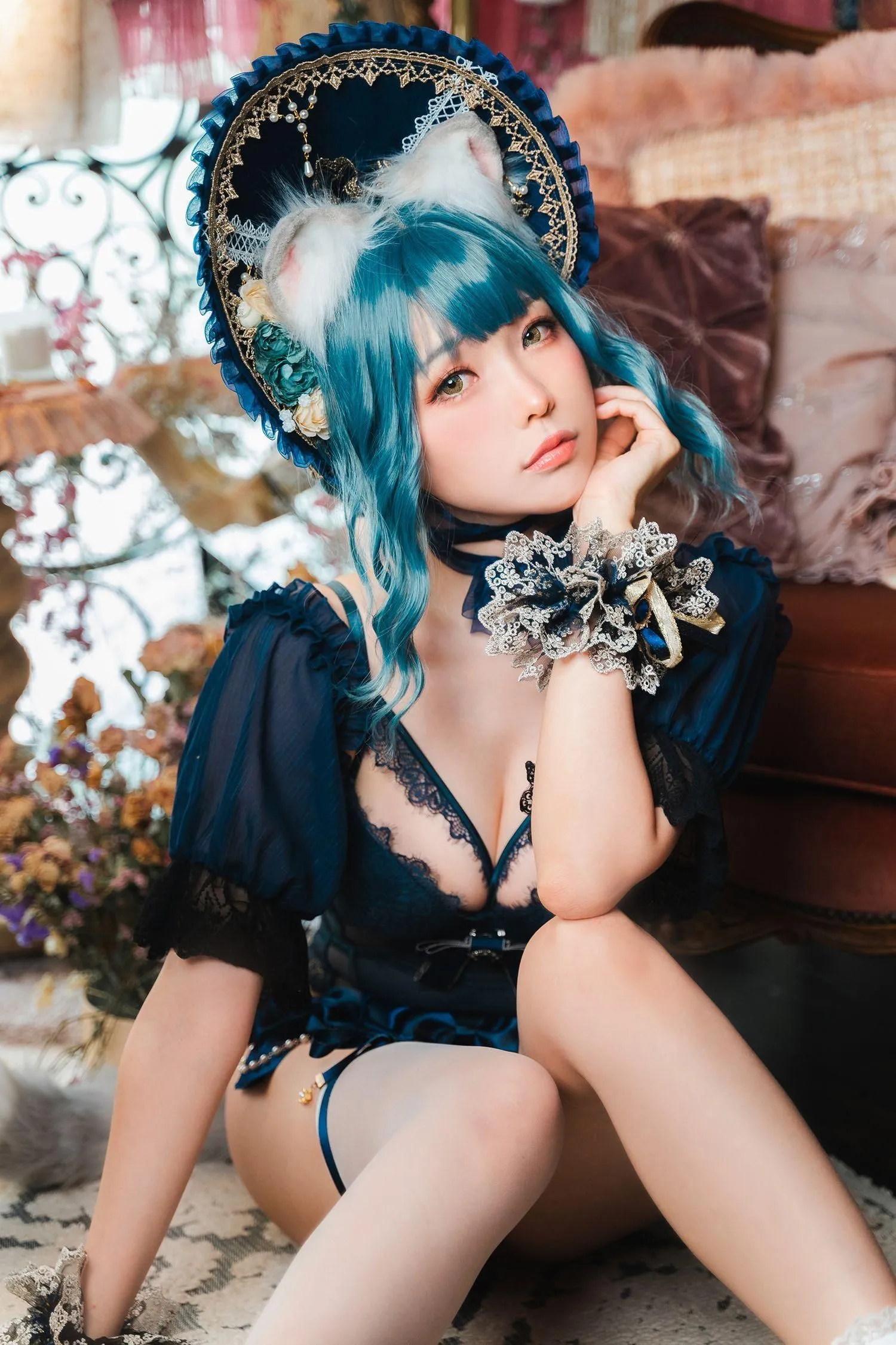 ElyEE子 – NO.94 Scottish Fold Cat Doll 摺耳貓少女人形 [60P]插图4