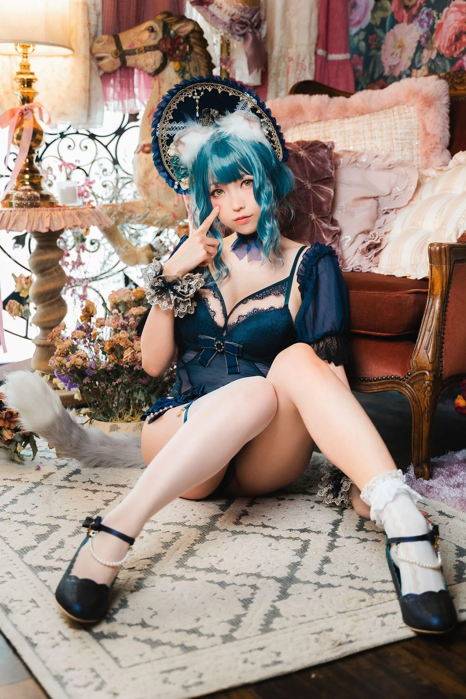 ElyEE子 – NO.94 Scottish Fold Cat Doll 摺耳貓少女人形 [60P]插图5