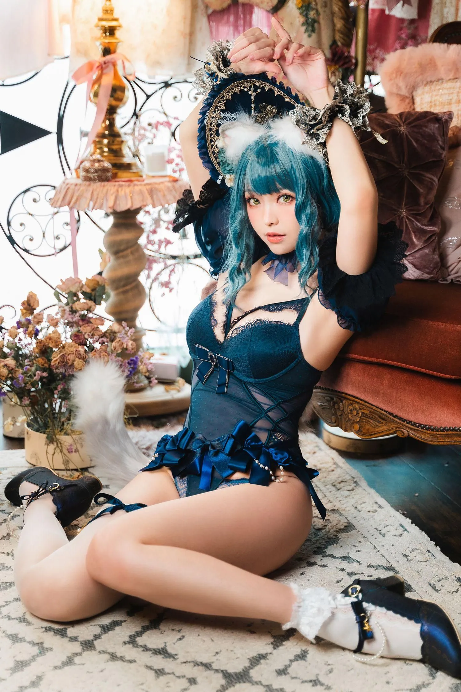ElyEE子 – NO.94 Scottish Fold Cat Doll 摺耳貓少女人形 [60P]插图6