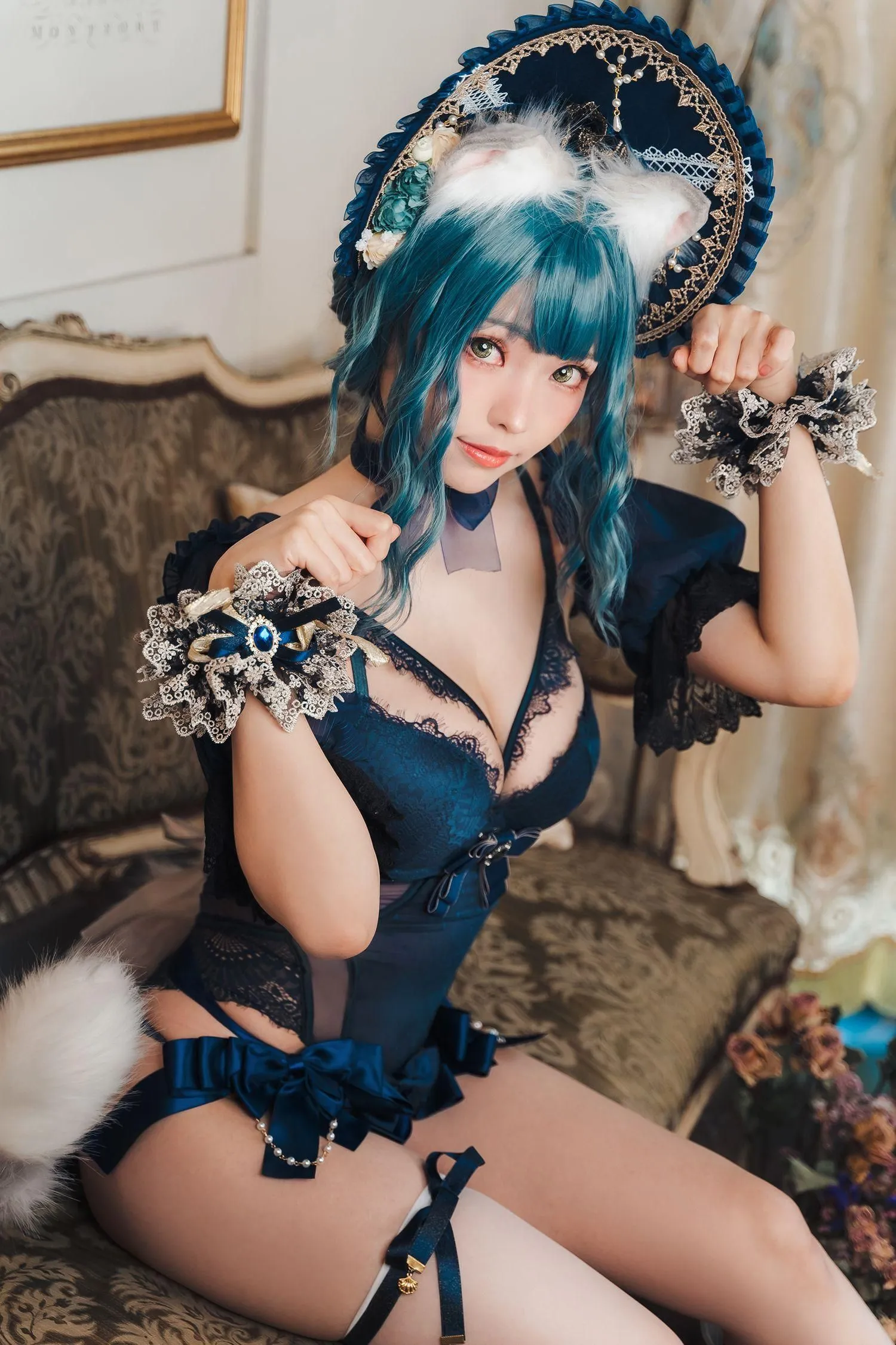 ElyEE子 – NO.94 Scottish Fold Cat Doll 摺耳貓少女人形 [60P]插图3