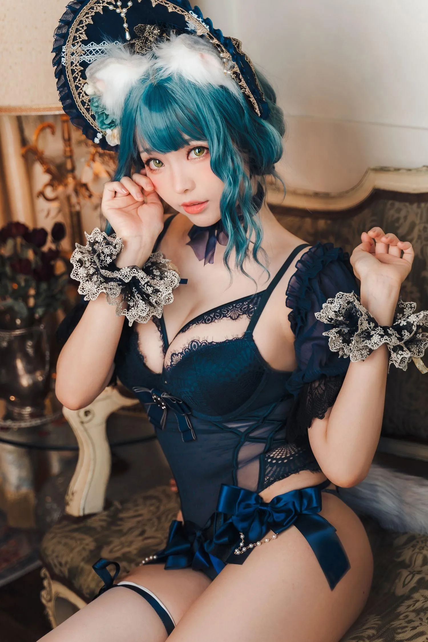 ElyEE子 – NO.94 Scottish Fold Cat Doll 摺耳貓少女人形 [60P]插图5