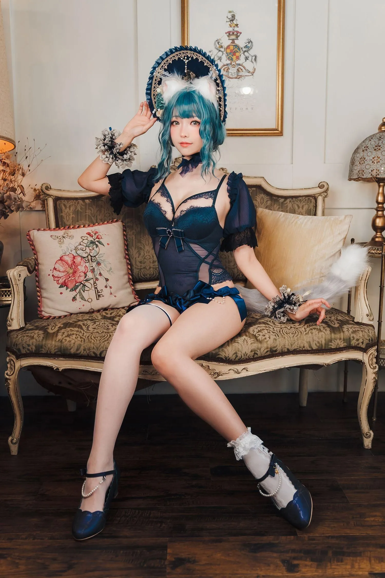 ElyEE子 – NO.94 Scottish Fold Cat Doll 摺耳貓少女人形 [60P]插图8