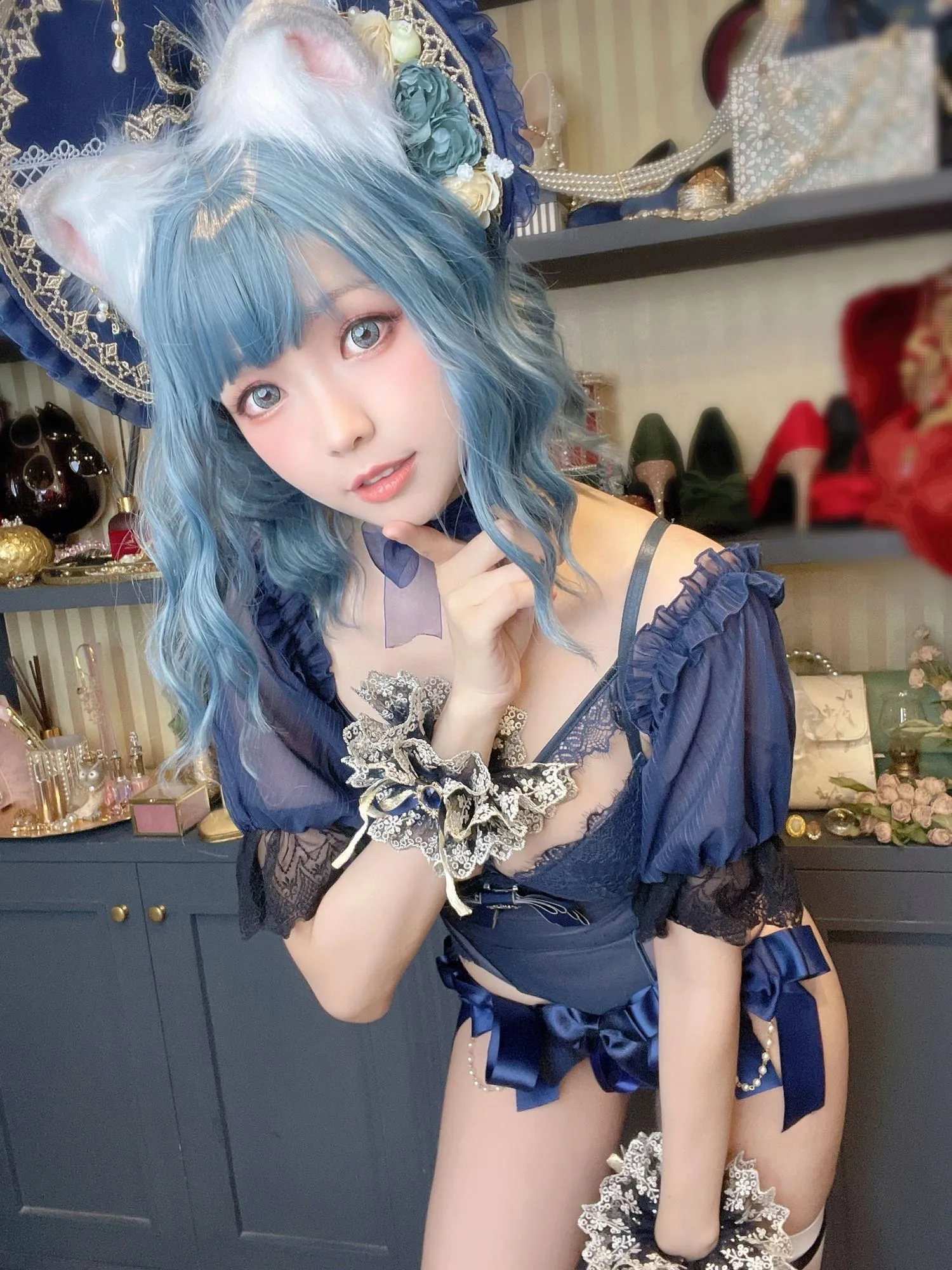 ElyEE子 – NO.94 Scottish Fold Cat Doll 摺耳貓少女人形 [60P]插图3