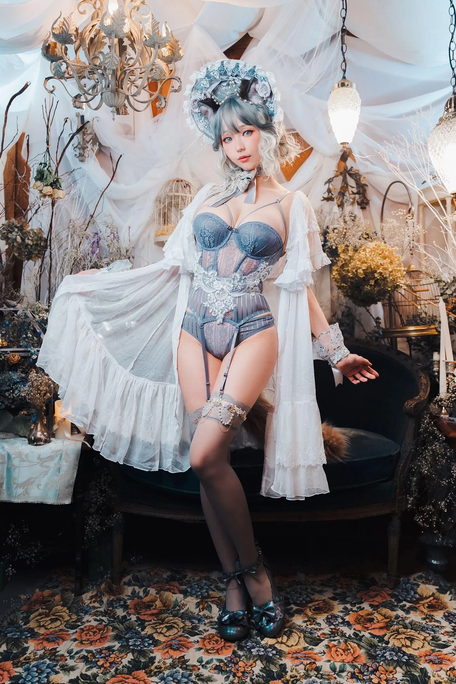 ElyEE子 – NO.95 agdoll Cat Doll (布偶貓少女人形) [51P]插图8