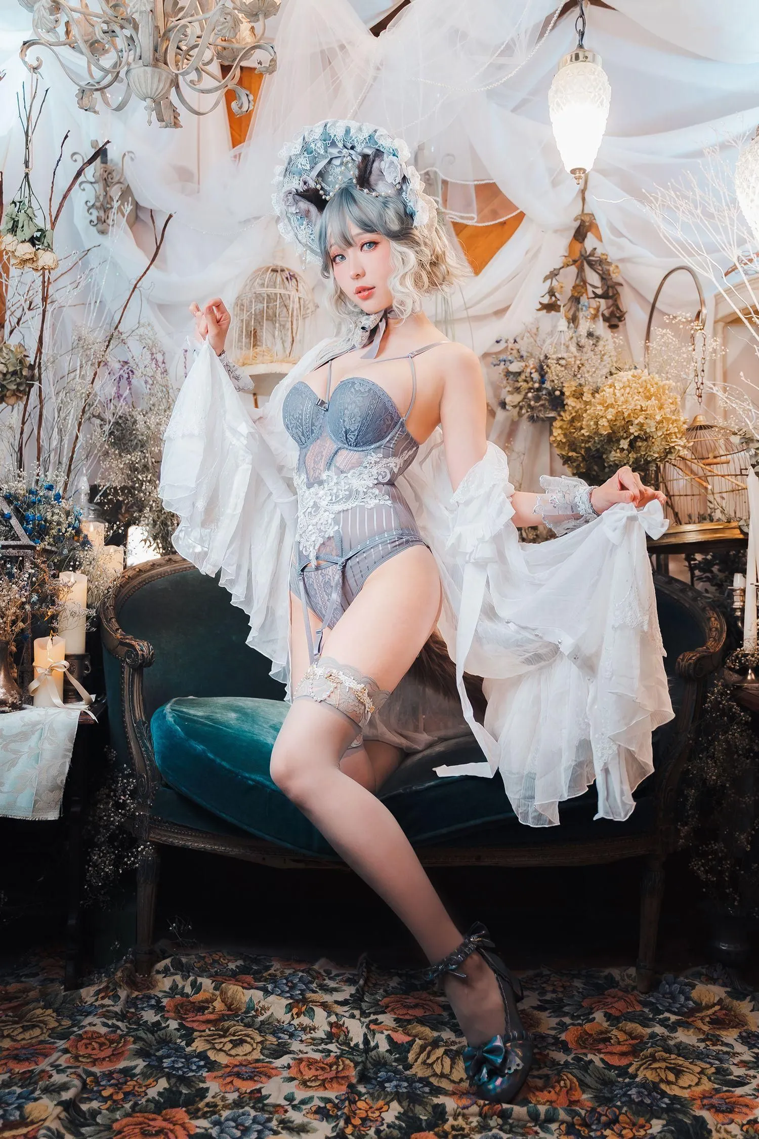 ElyEE子 – NO.95 agdoll Cat Doll (布偶貓少女人形) [51P]插图