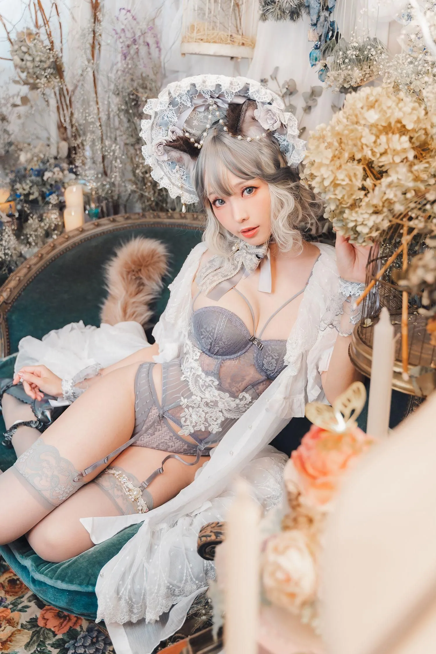 ElyEE子 – NO.95 agdoll Cat Doll (布偶貓少女人形) [51P]插图9