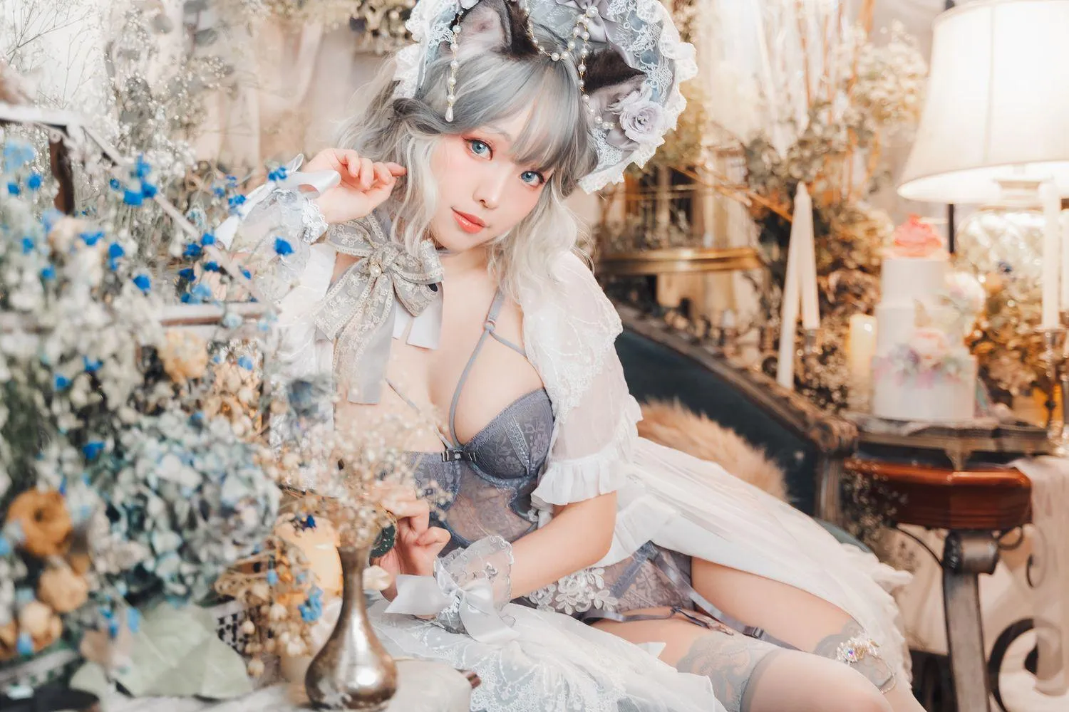 ElyEE子 – NO.95 agdoll Cat Doll (布偶貓少女人形) [51P]插图5