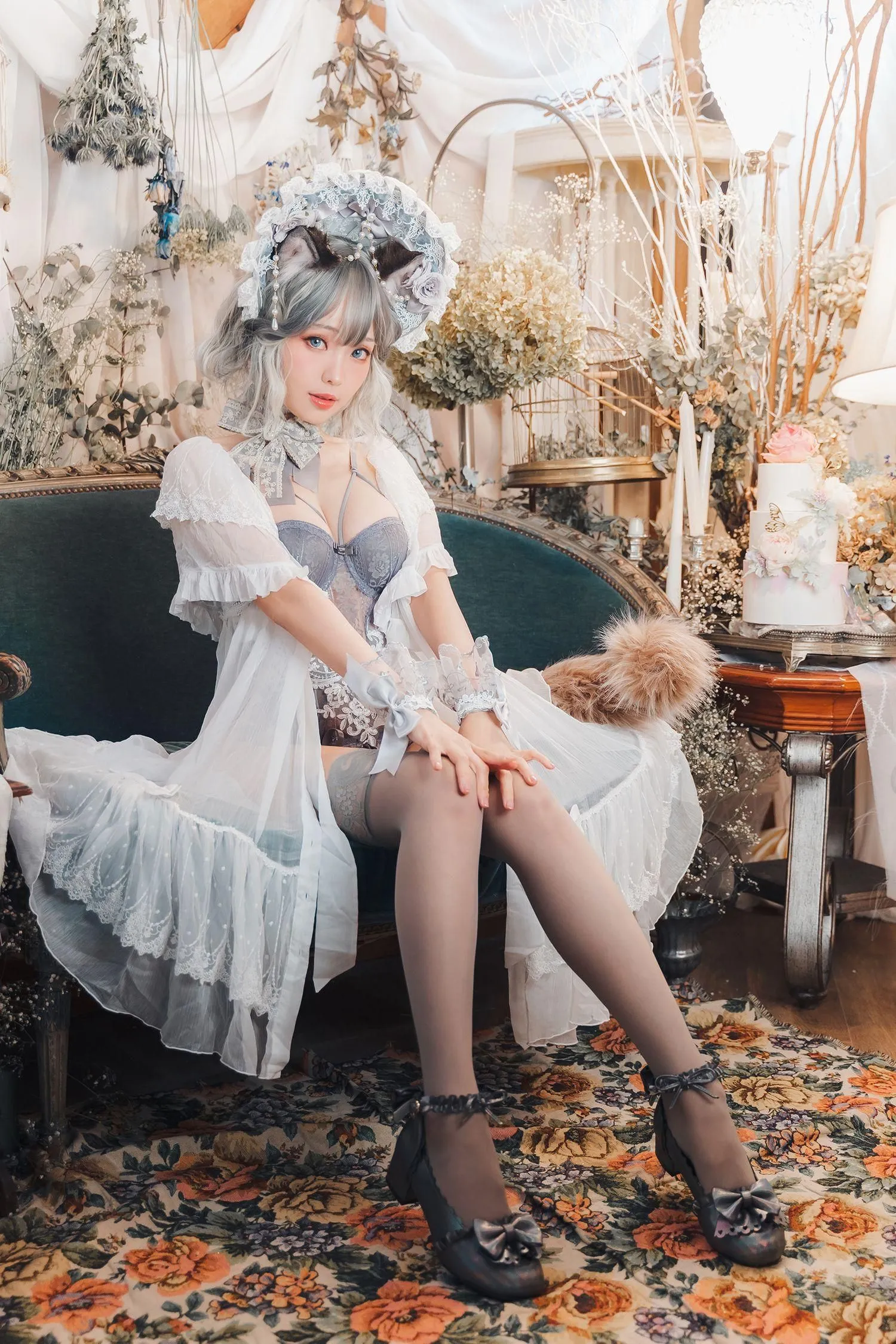 ElyEE子 – NO.95 agdoll Cat Doll (布偶貓少女人形) [51P]插图