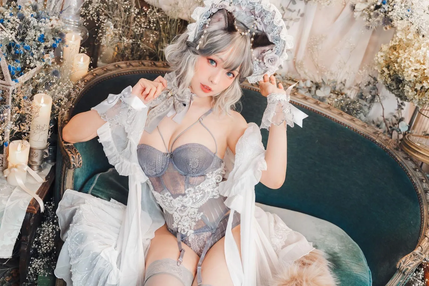 ElyEE子 – NO.95 agdoll Cat Doll (布偶貓少女人形) [51P]插图2