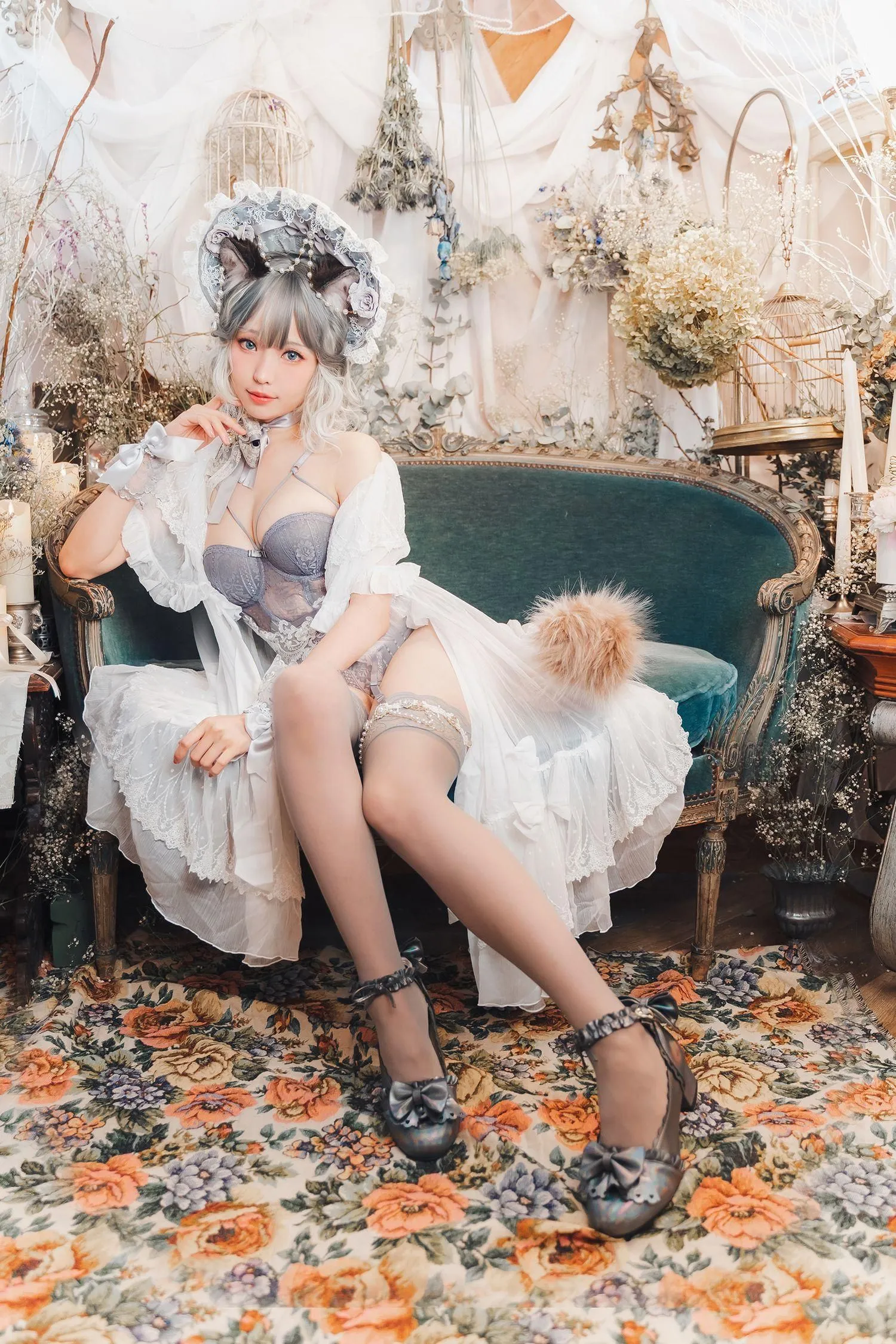 ElyEE子 – NO.95 agdoll Cat Doll (布偶貓少女人形) [51P]插图3