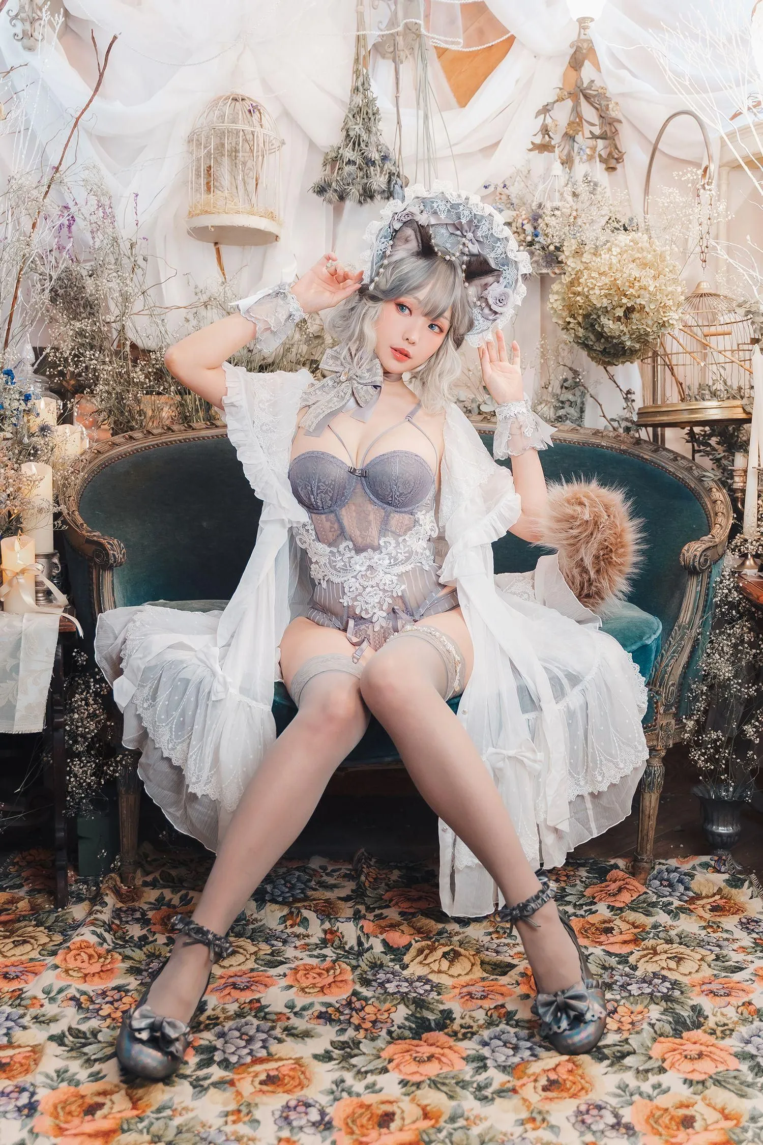 ElyEE子 – NO.95 agdoll Cat Doll (布偶貓少女人形) [51P]插图5