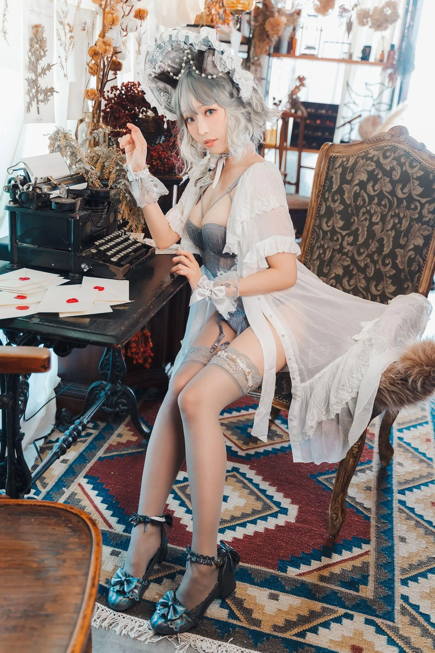 ElyEE子 – NO.95 agdoll Cat Doll (布偶貓少女人形) [51P]插图8