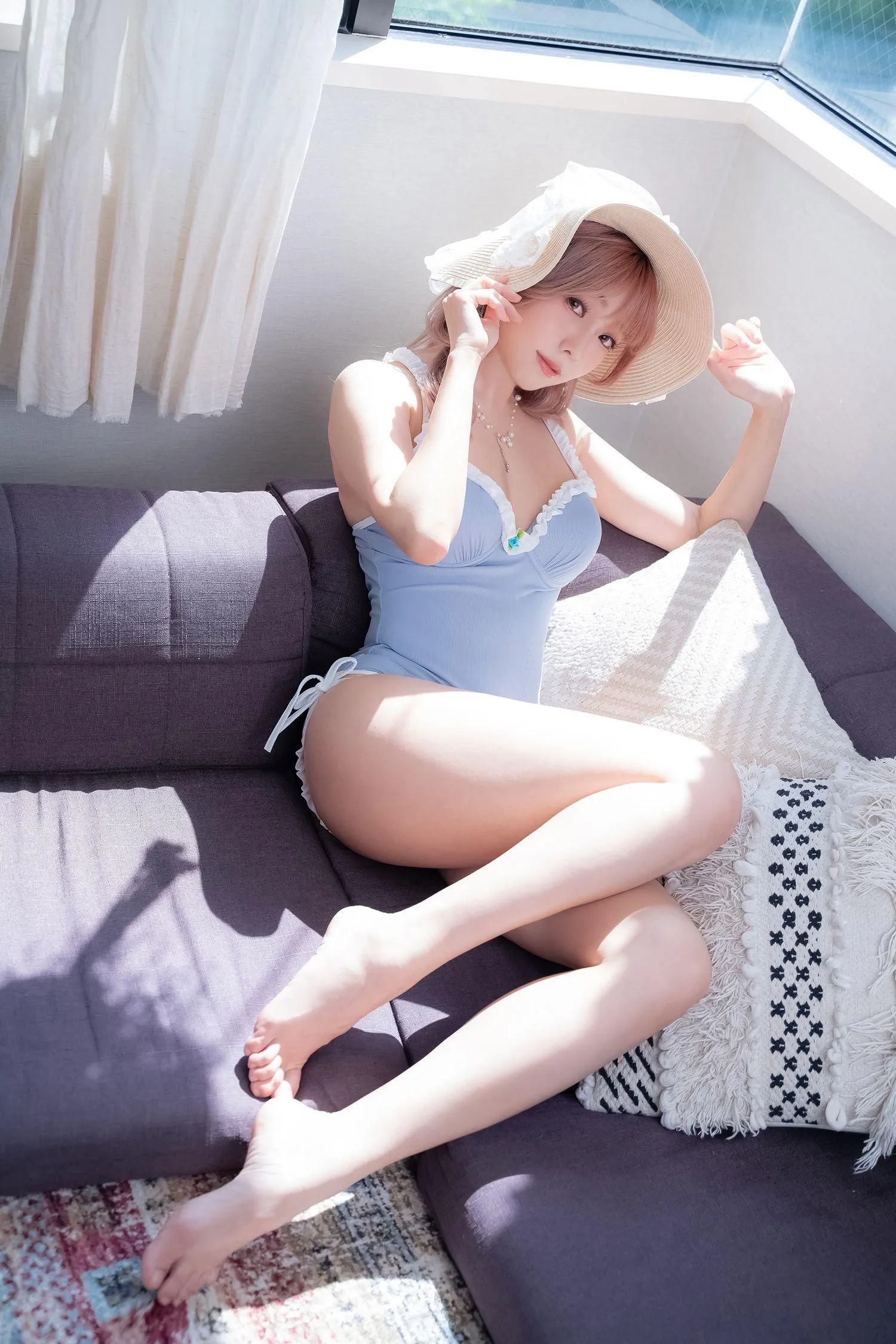 ElyEE子 – NO.96 Mist Blue Lady [37P]插图7