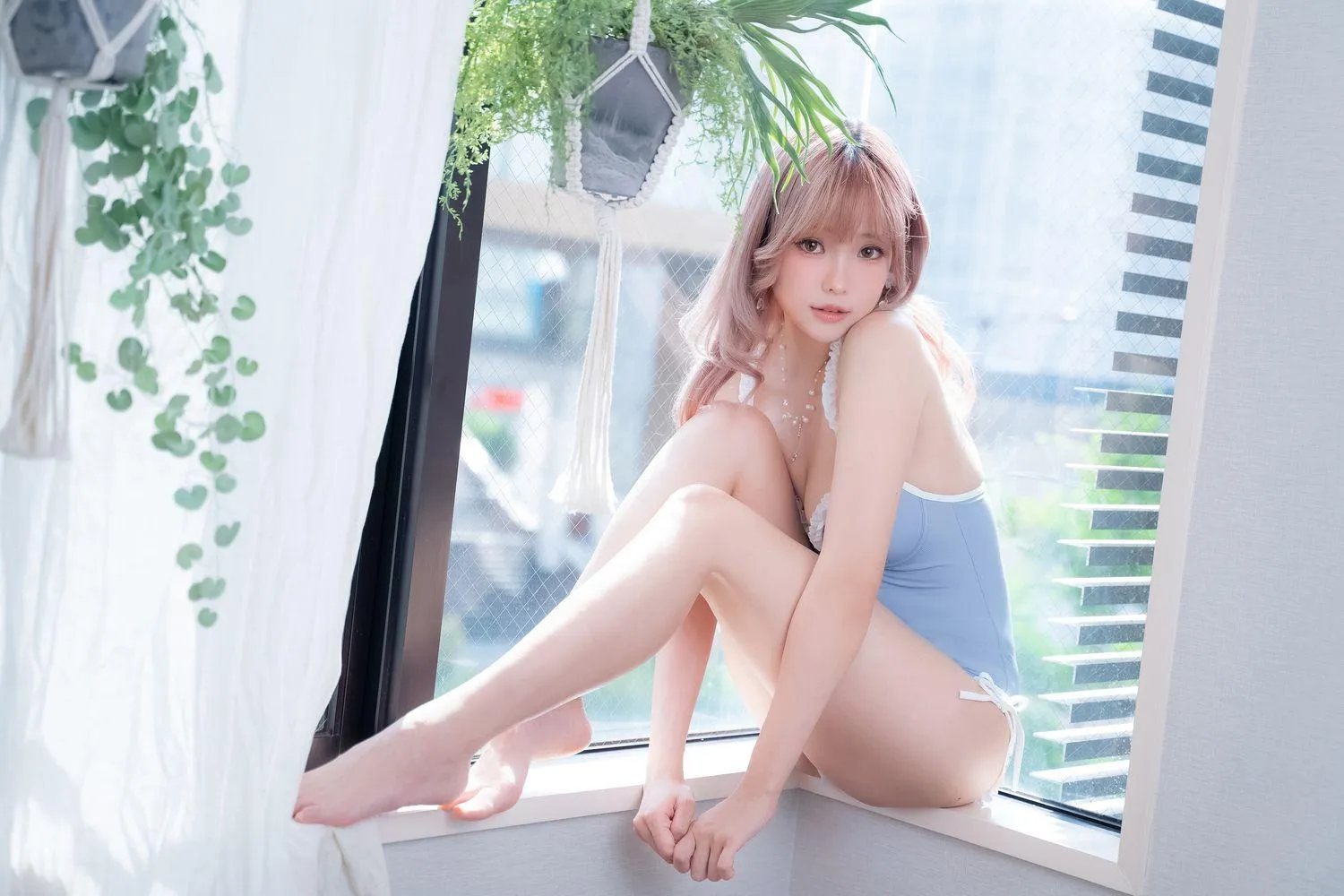 ElyEE子 – NO.96 Mist Blue Lady [37P]插图6