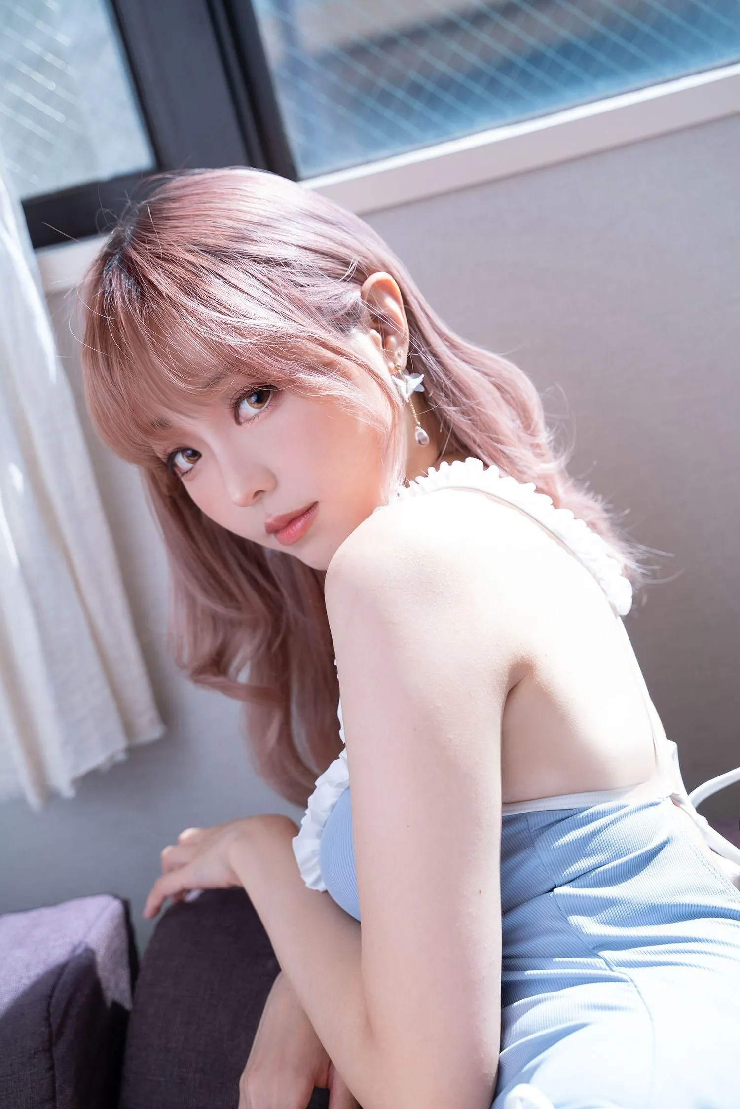 ElyEE子 – NO.96 Mist Blue Lady [37P]插图4