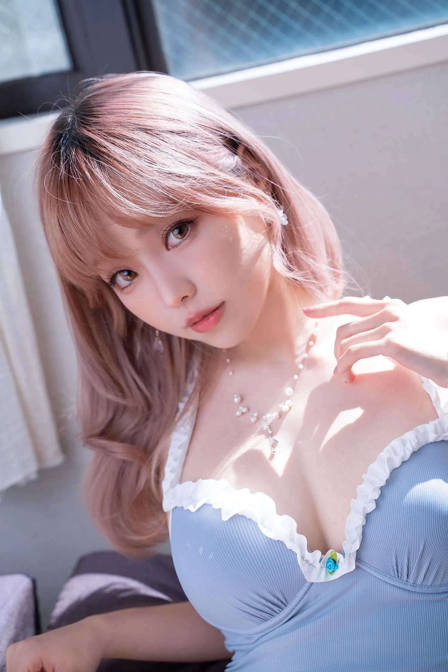 ElyEE子 – NO.96 Mist Blue Lady [37P]插图6