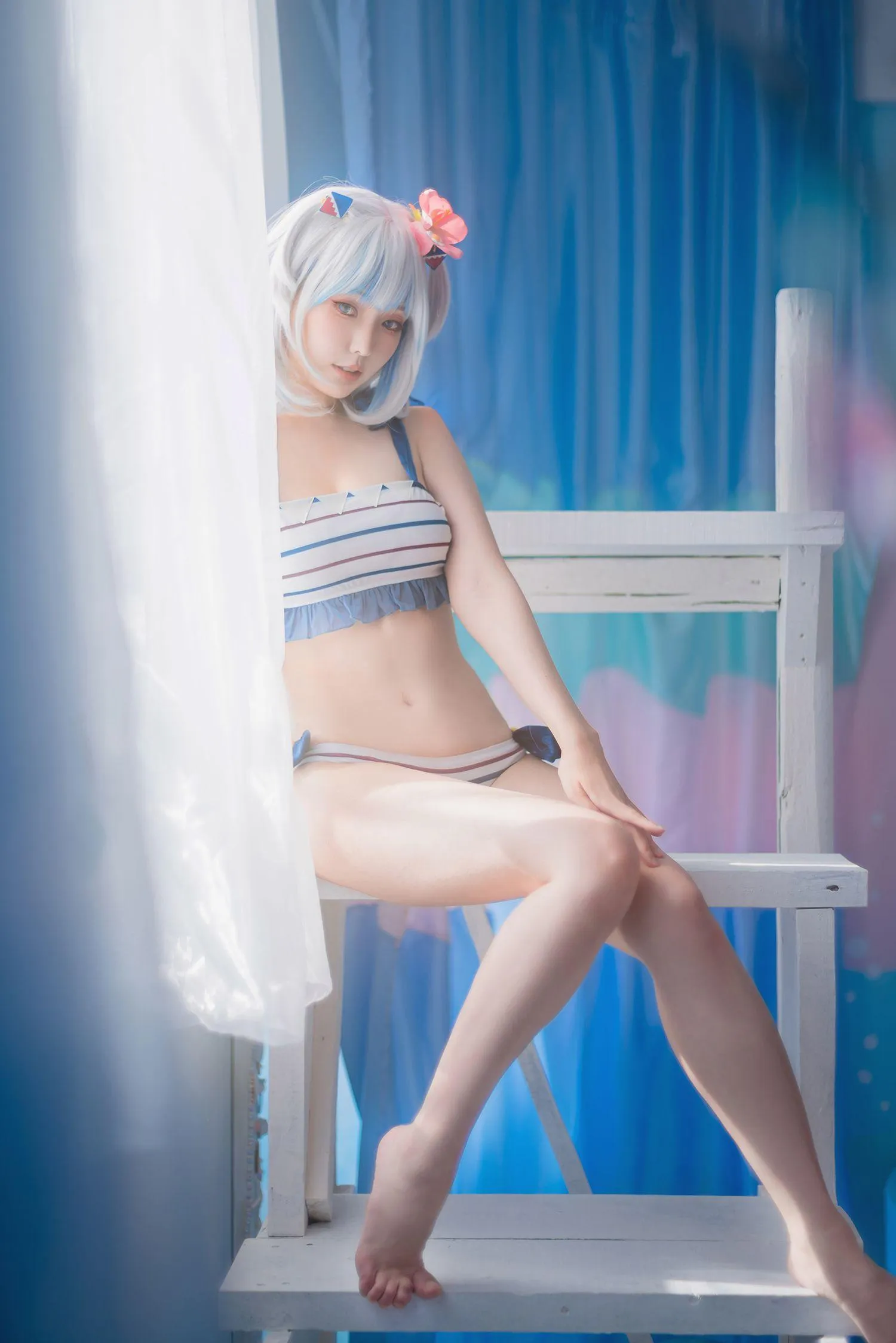 ElyEE子 – NO.98 2022.June-T4 (4套 视频)-A- Gawr Gura Swimsuit [24P]插图8