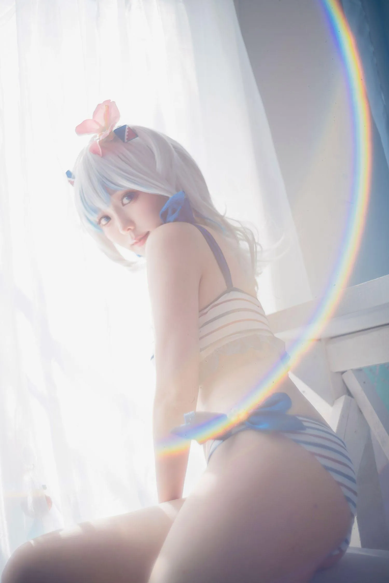 ElyEE子 – NO.98 2022.June-T4 (4套 视频)-A- Gawr Gura Swimsuit [24P]插图3