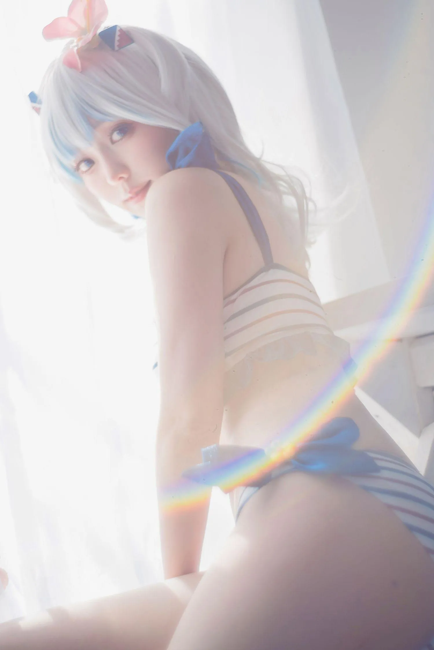 ElyEE子 – NO.98 2022.June-T4 (4套 视频)-A- Gawr Gura Swimsuit [24P]插图4