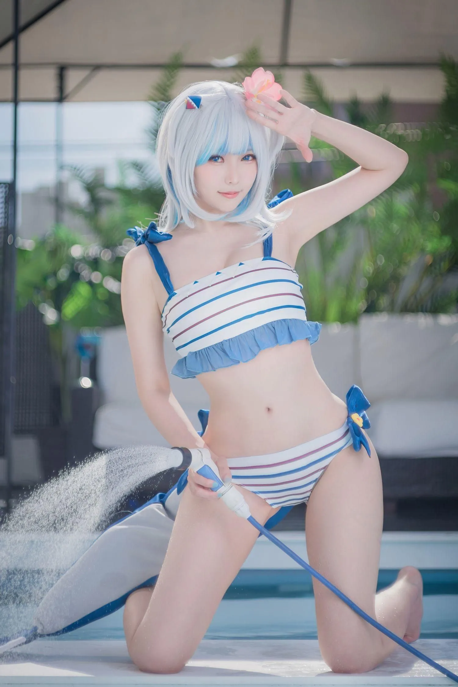 ElyEE子 – NO.98 2022.June-T4 (4套 视频)-A- Gawr Gura Swimsuit [24P]插图2
