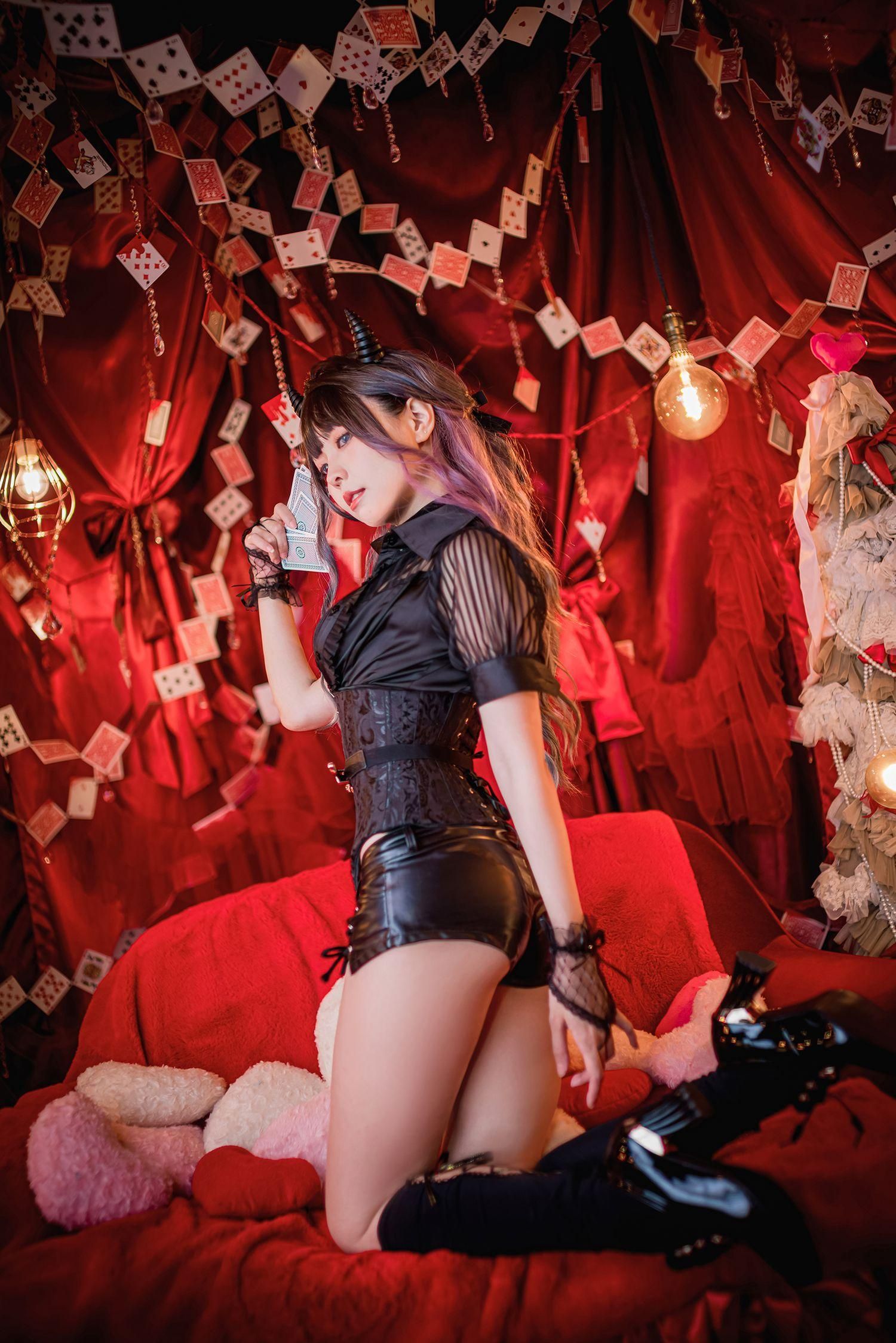 ElyEE子 – NO.98 2022.June-T4 (4套 视频)-B – Devil Croupier [27P]插图