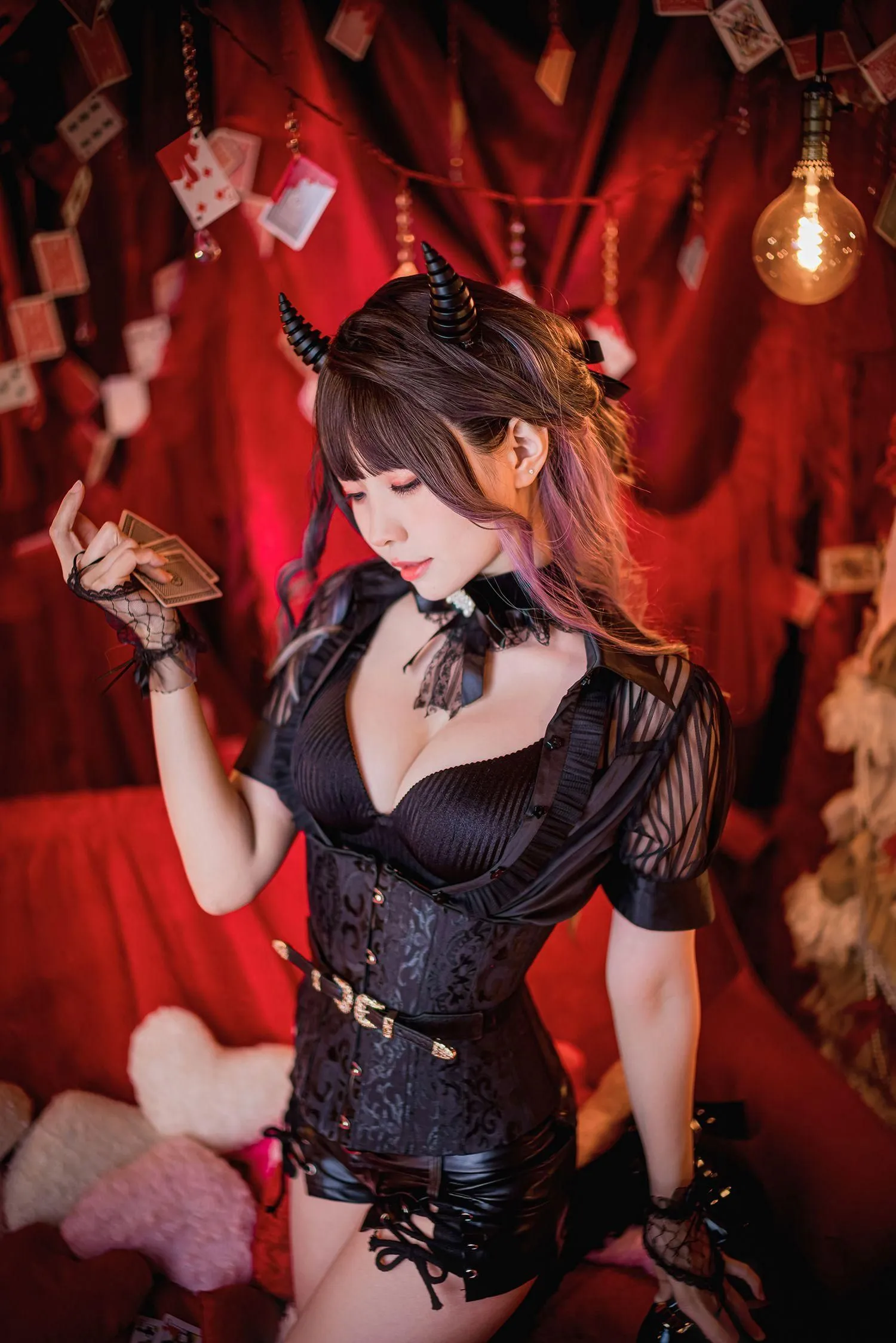 ElyEE子 – NO.98 2022.June-T4 (4套 视频)-B – Devil Croupier [27P]插图5