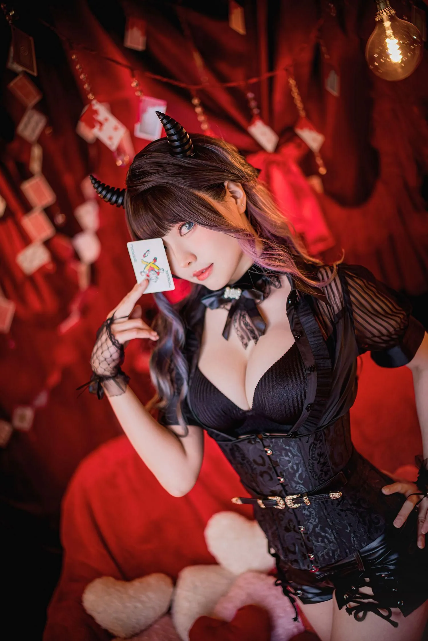 ElyEE子 – NO.98 2022.June-T4 (4套 视频)-B – Devil Croupier [27P]插图6