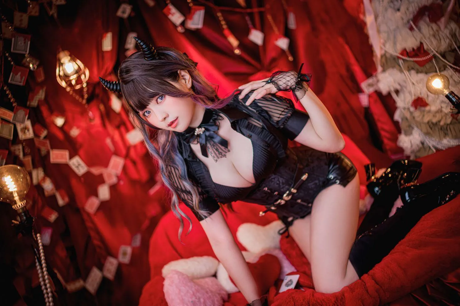ElyEE子 – NO.98 2022.June-T4 (4套 视频)-B – Devil Croupier [27P]插图7