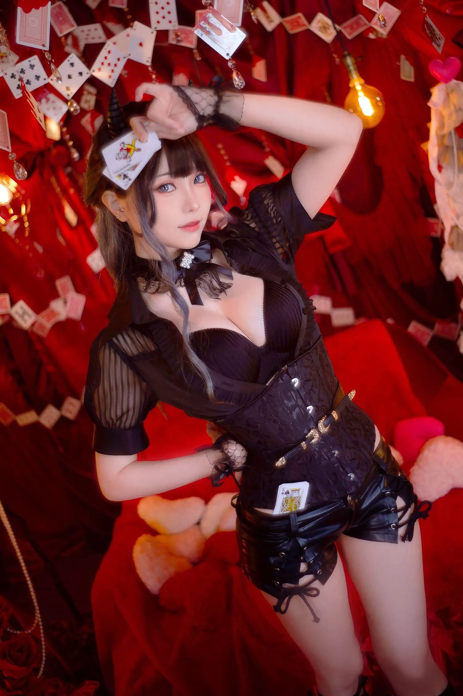 ElyEE子 – NO.98 2022.June-T4 (4套 视频)-B – Devil Croupier [27P]插图5