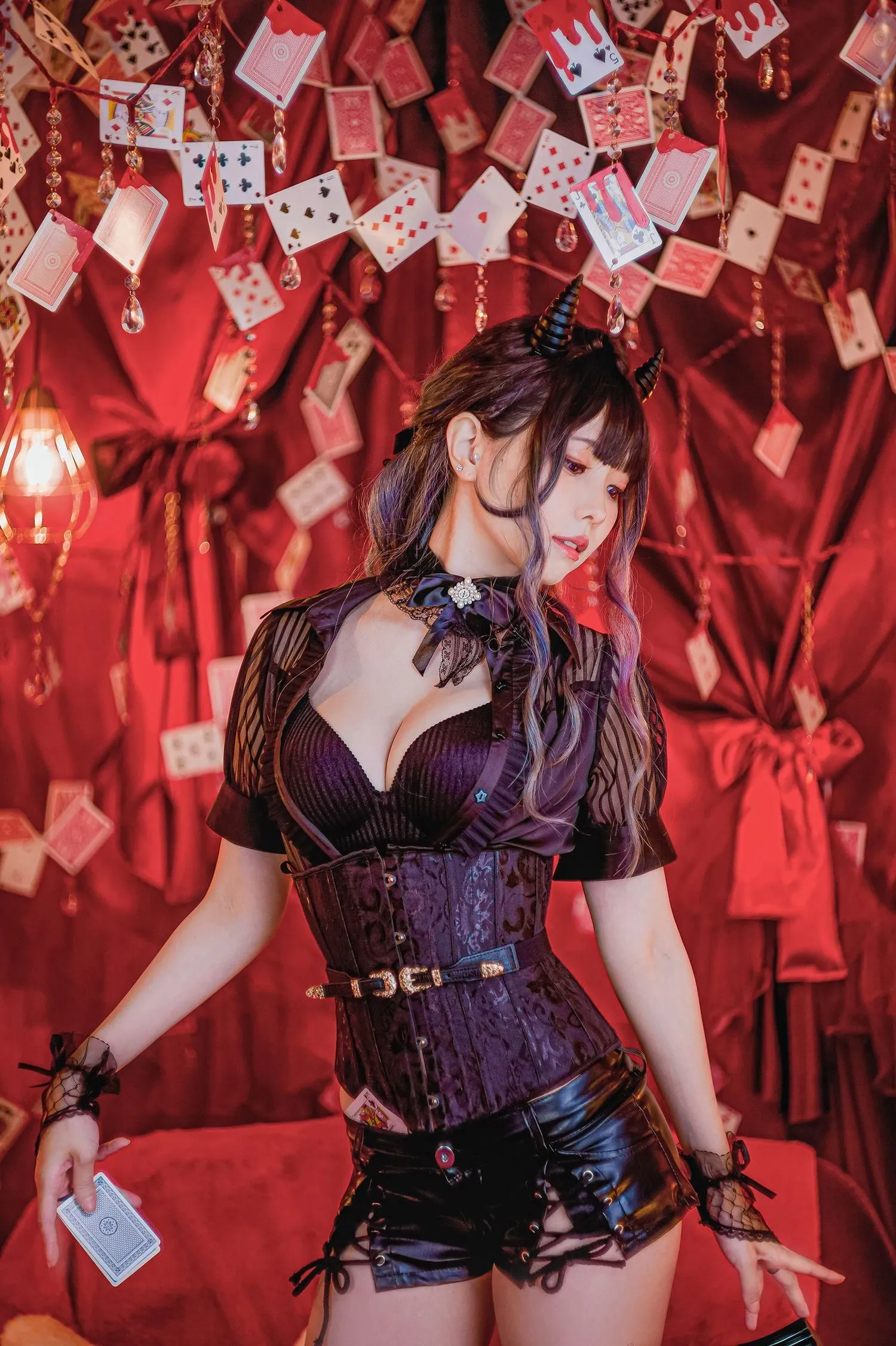 ElyEE子 – NO.98 2022.June-T4 (4套 视频)-B – Devil Croupier [27P]插图6