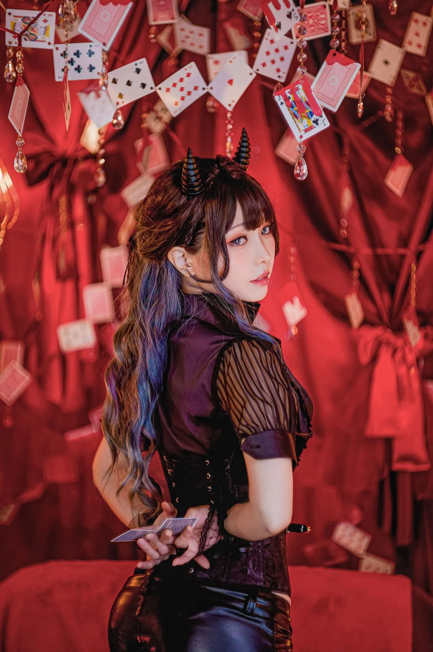 ElyEE子 – NO.98 2022.June-T4 (4套 视频)-B – Devil Croupier [27P]插图7