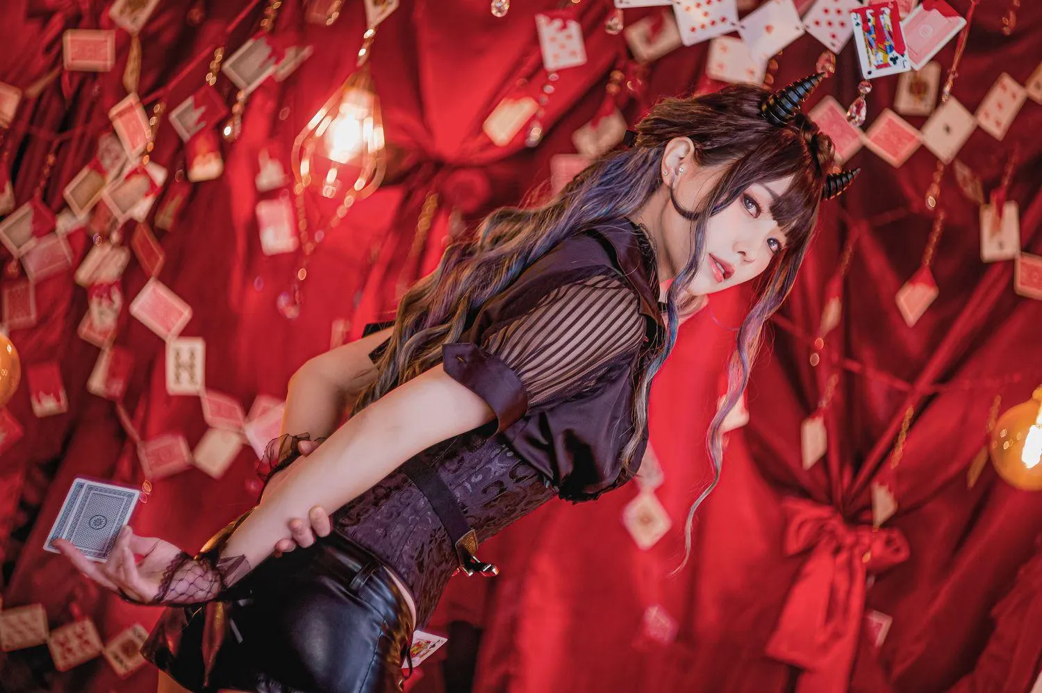 ElyEE子 – NO.98 2022.June-T4 (4套 视频)-B – Devil Croupier [27P]插图8