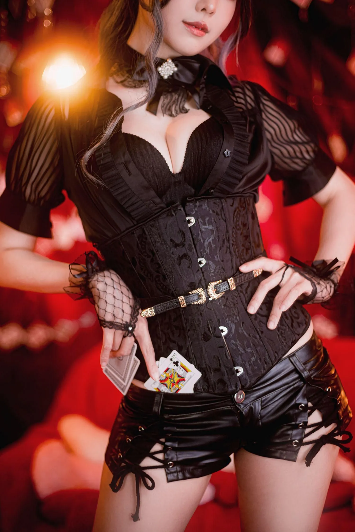 ElyEE子 – NO.98 2022.June-T4 (4套 视频)-B – Devil Croupier [27P]插图