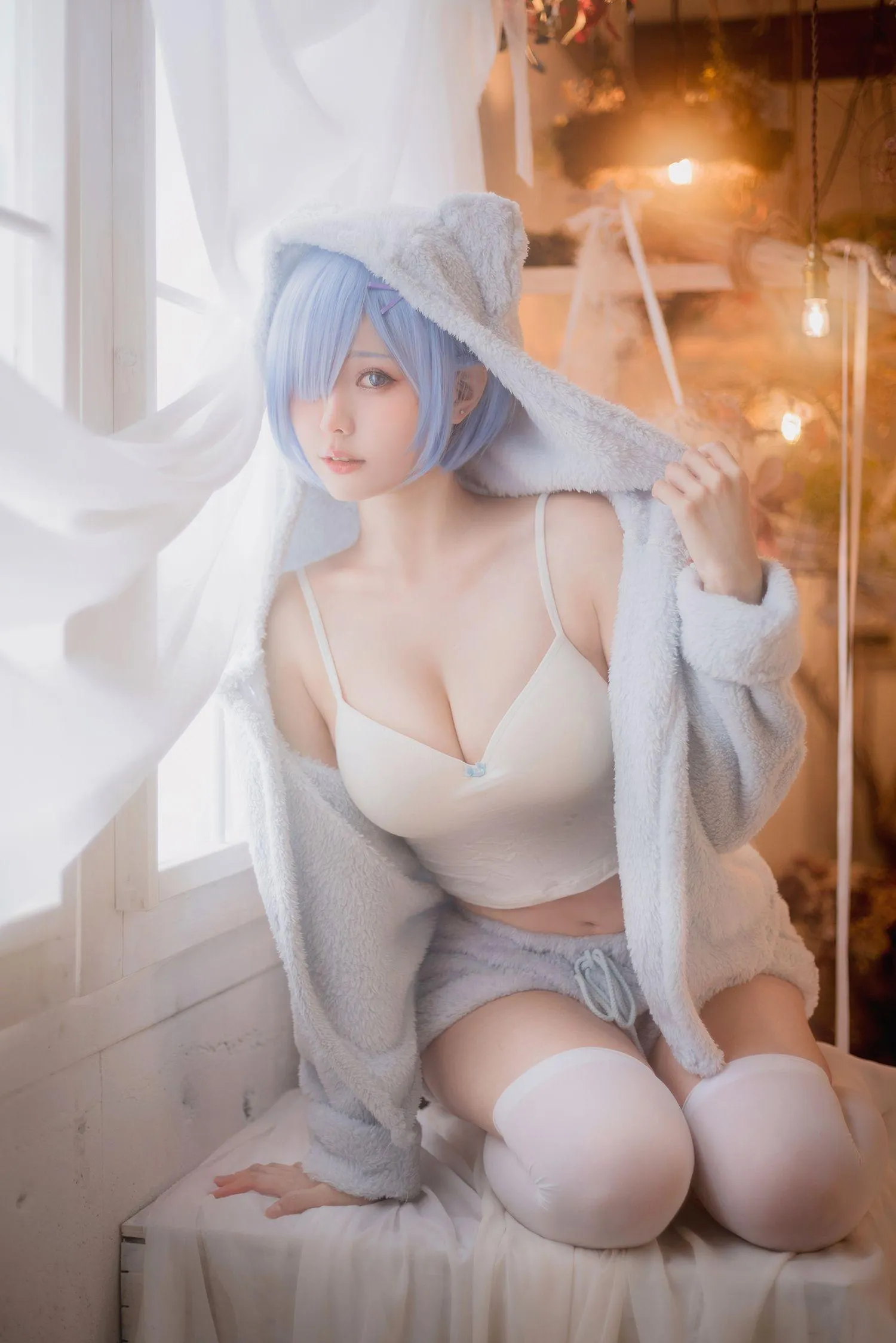 ElyEE子 – NO.98 2022.June-T4 (4套 视频)-C- Rem Pajamas [21P]插图2