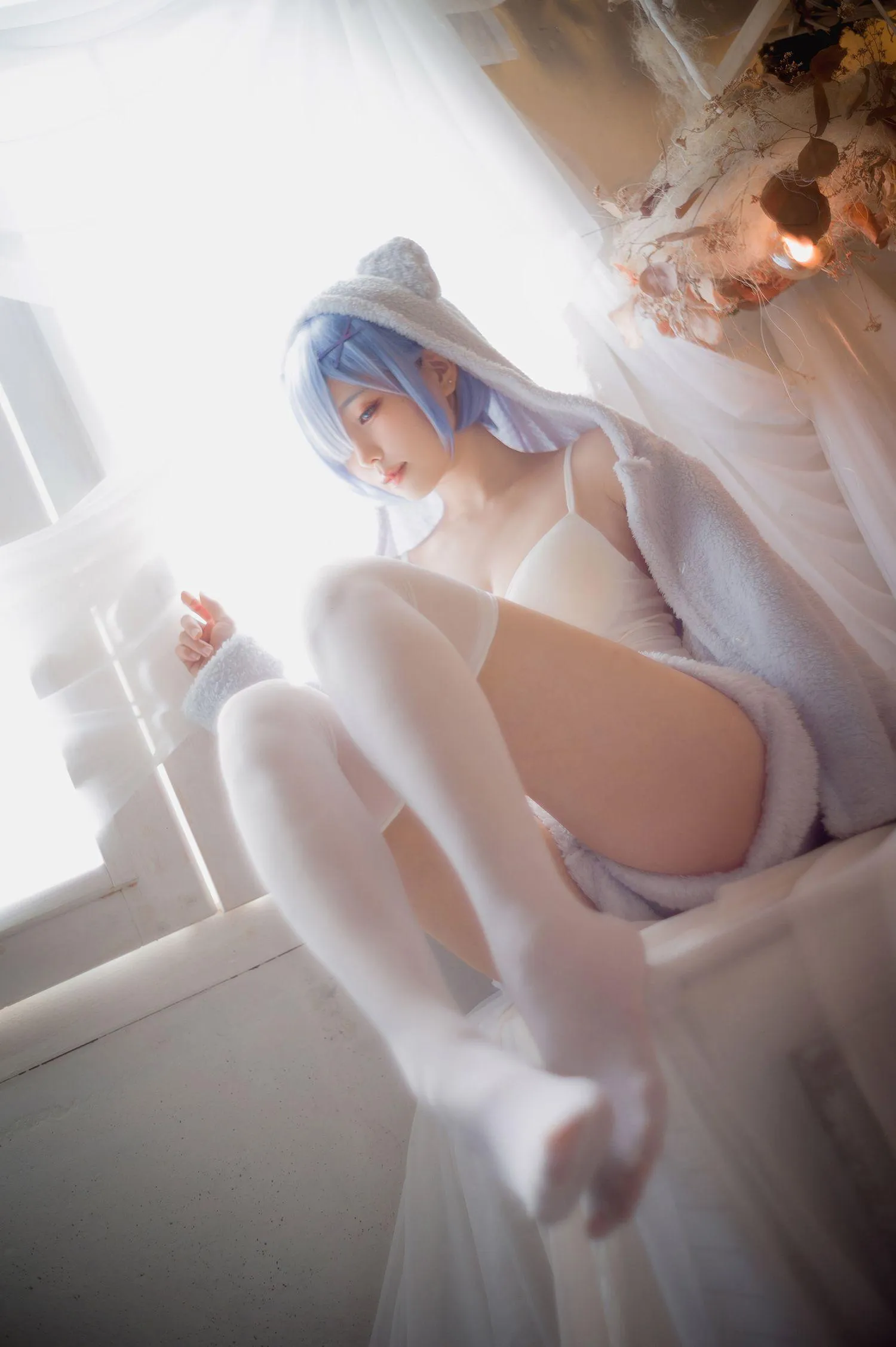 ElyEE子 – NO.98 2022.June-T4 (4套 视频)-C- Rem Pajamas [21P]插图
