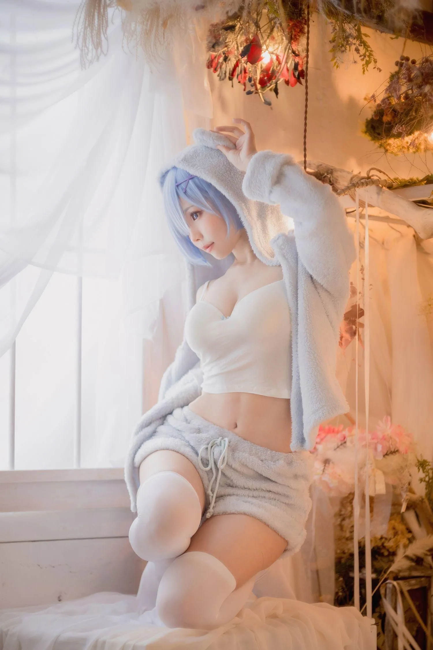 ElyEE子 – NO.98 2022.June-T4 (4套 视频)-C- Rem Pajamas [21P]插图4
