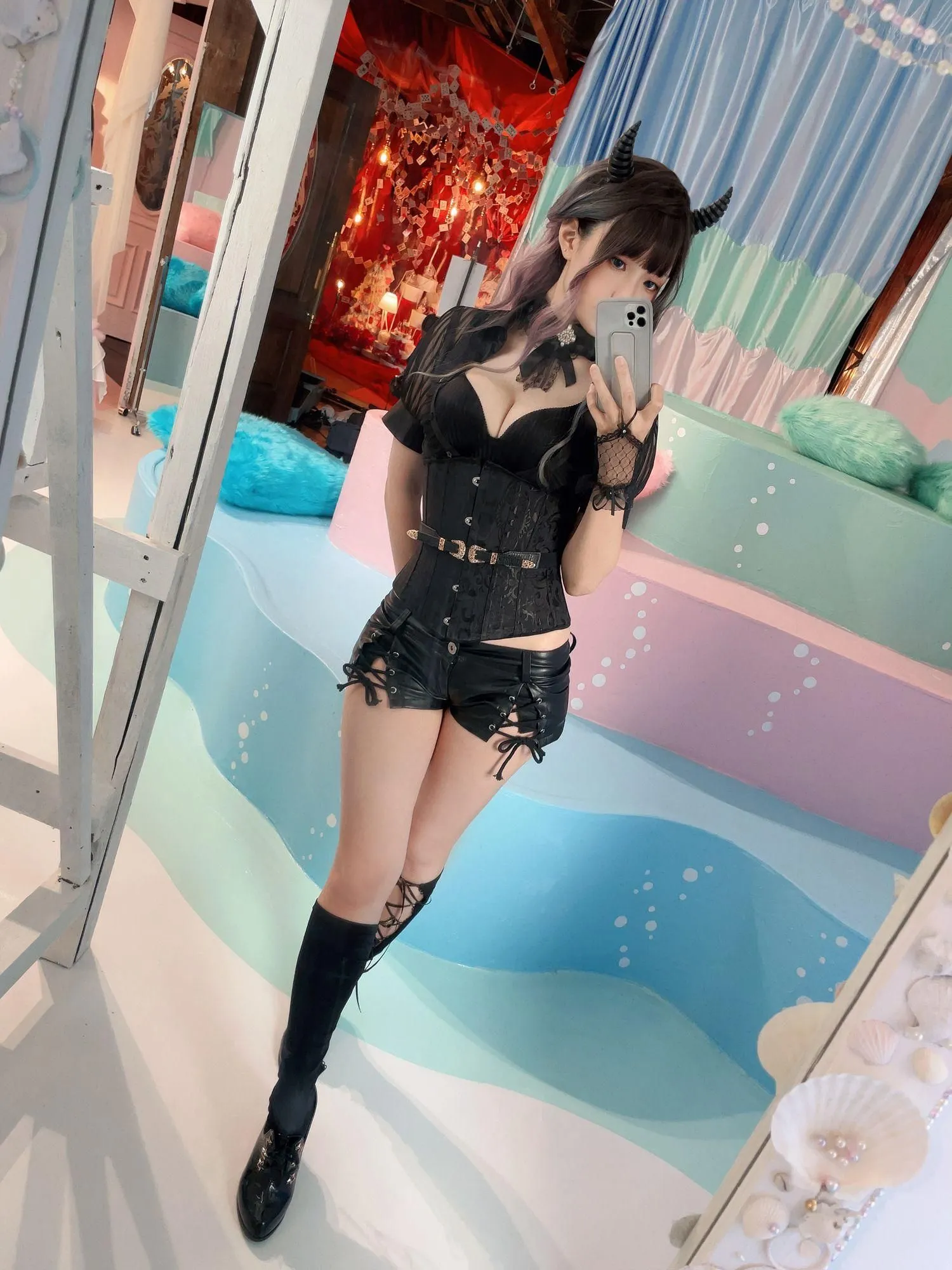 ElyEE子 – NO.98 2022.June-T4 (4套 视频)-selfies & video [10P]插图5